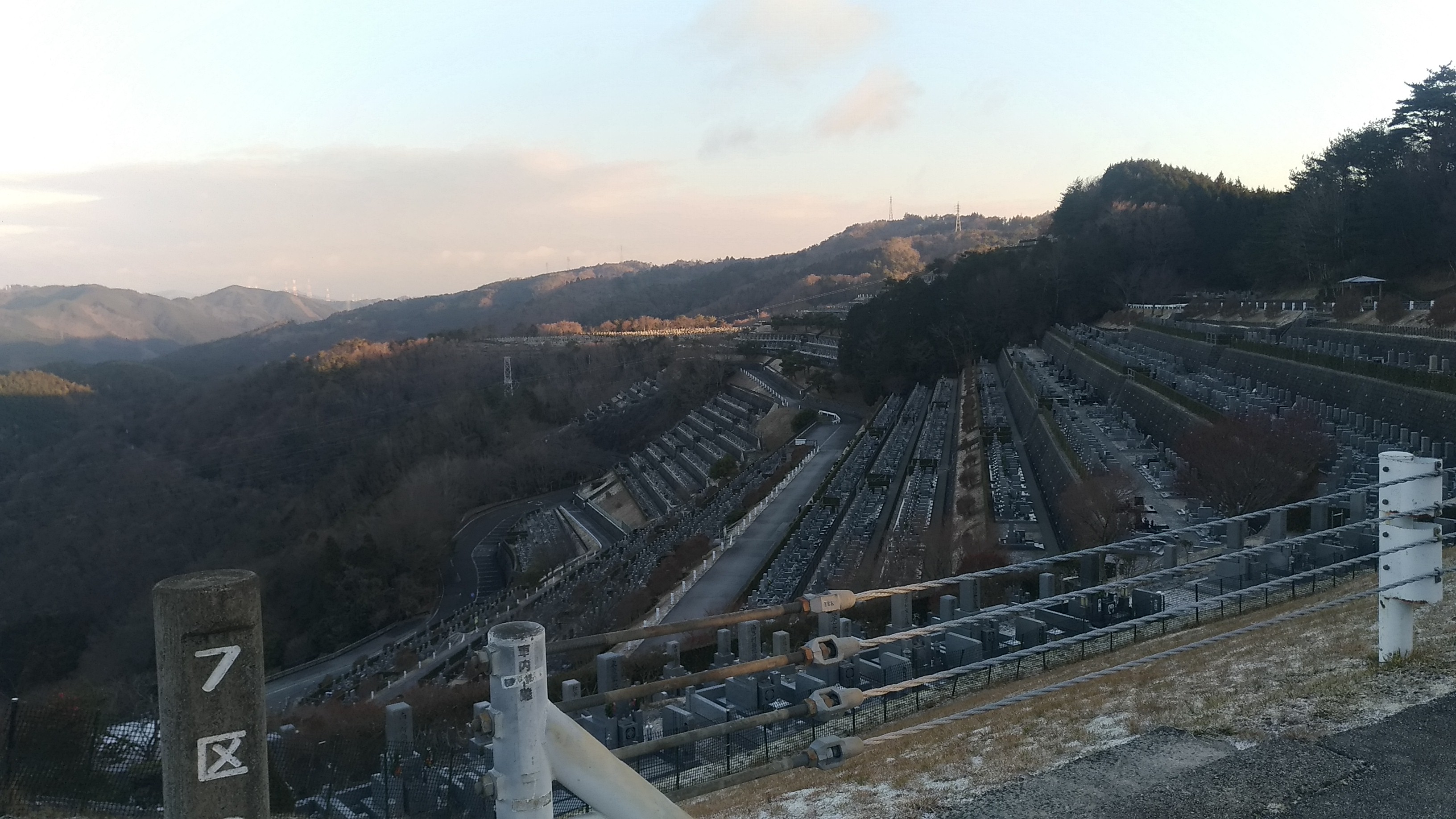 7区3番駐車場からの風景②