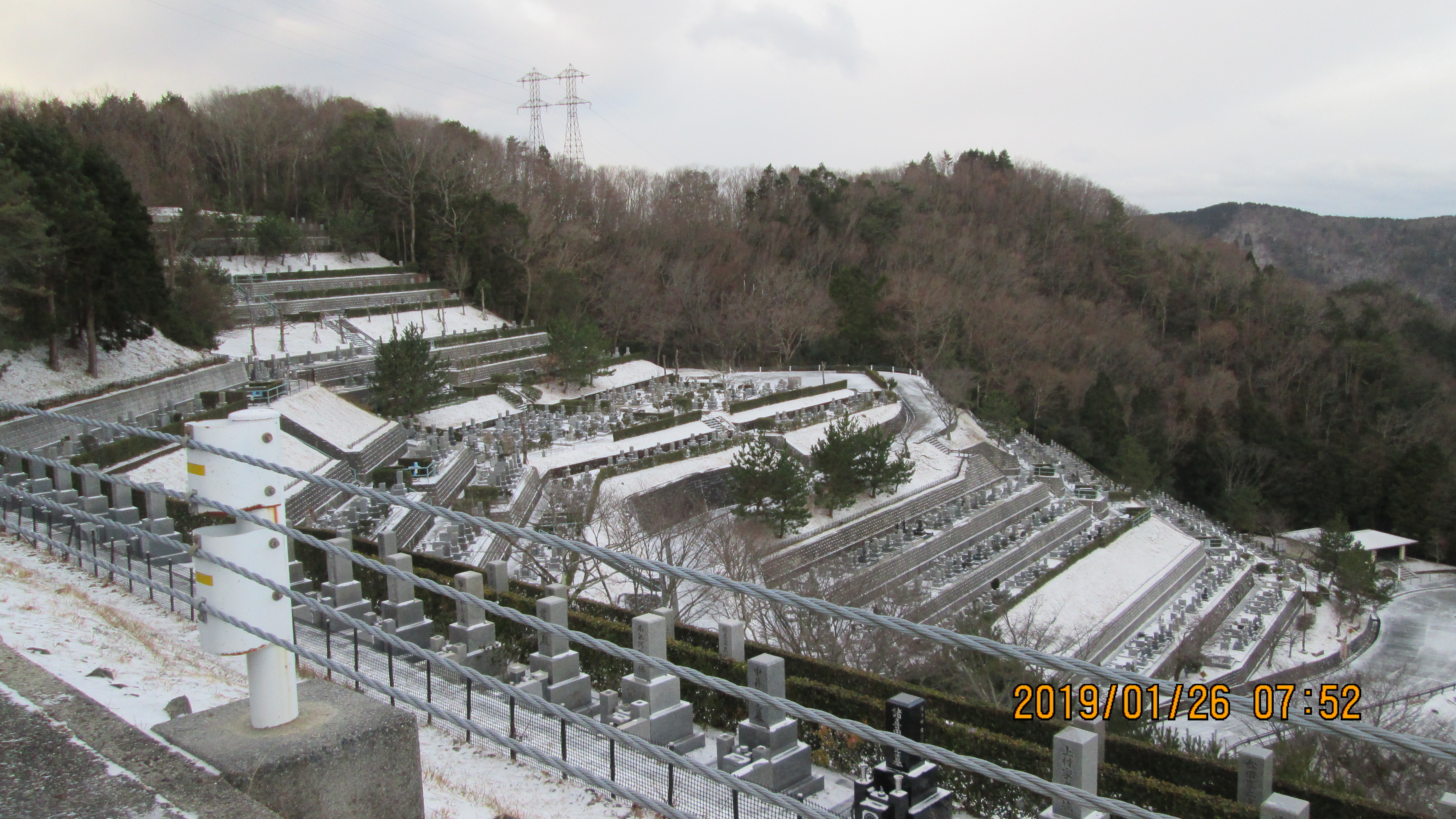 3番枝道：6区4/5番枝道からの風景