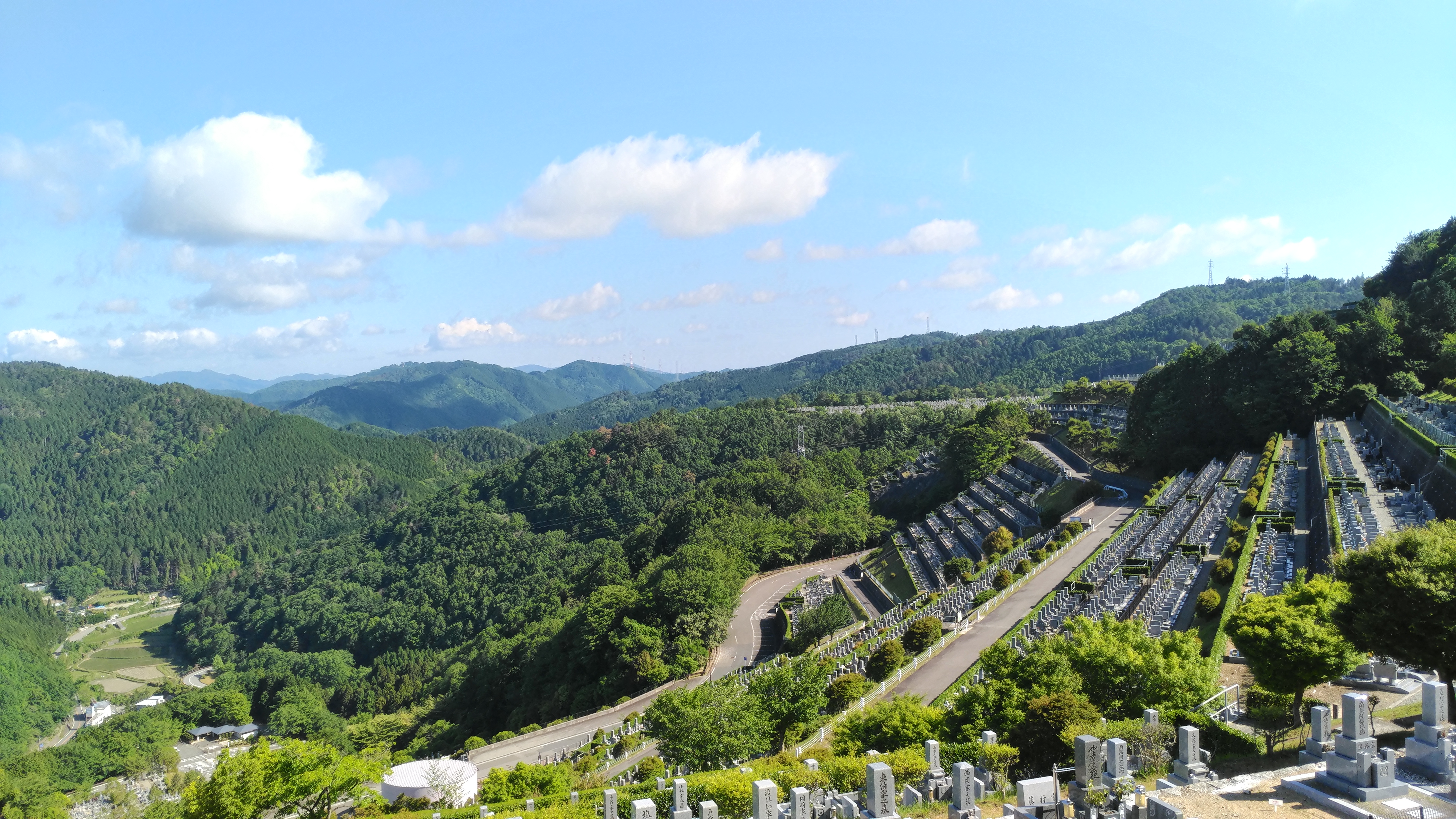 階段墓域・7区3番上段駐車場～