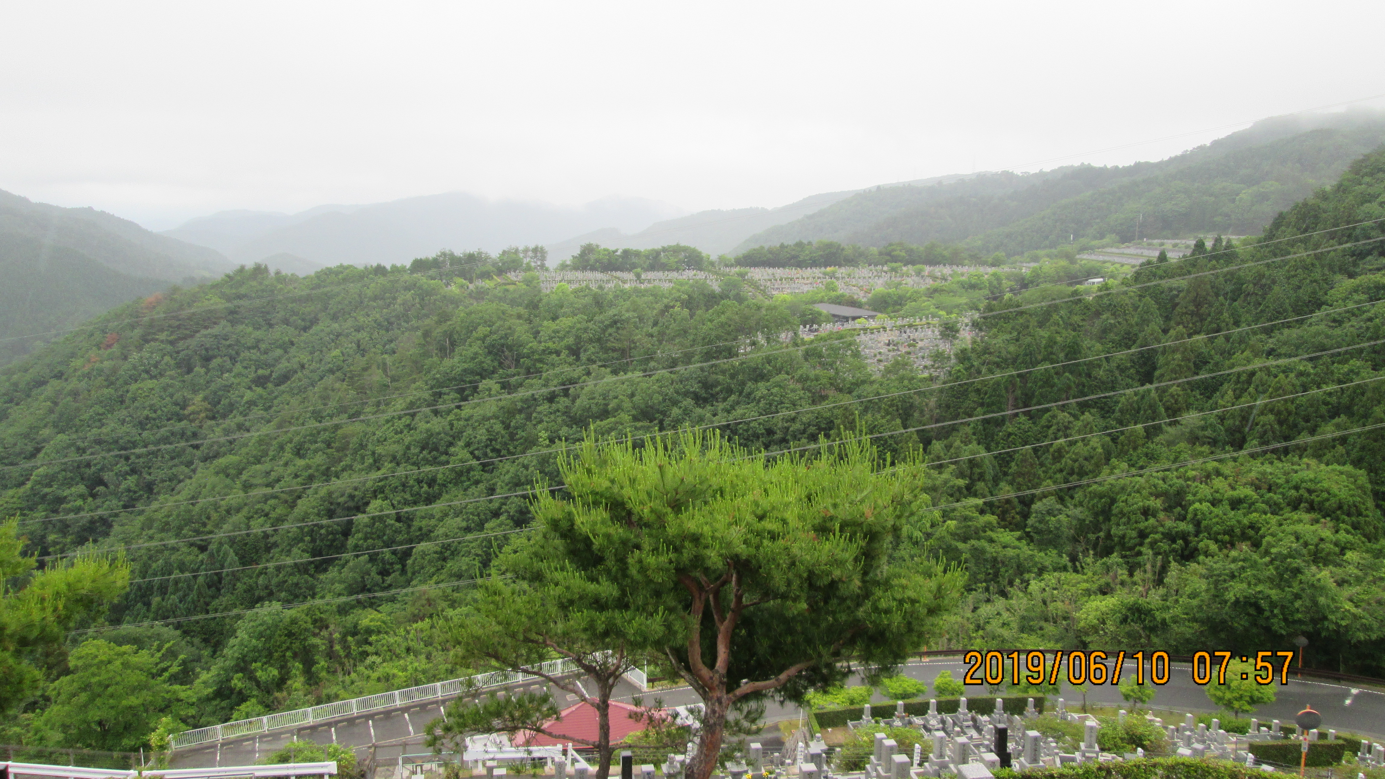 階段墓域・8区4番駐車場～撮影