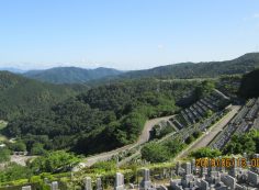 階段墓域・7区3番上段駐車場～