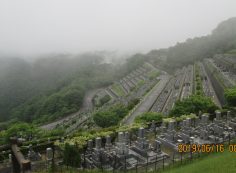 階段墓域・7区3番上段駐車場～