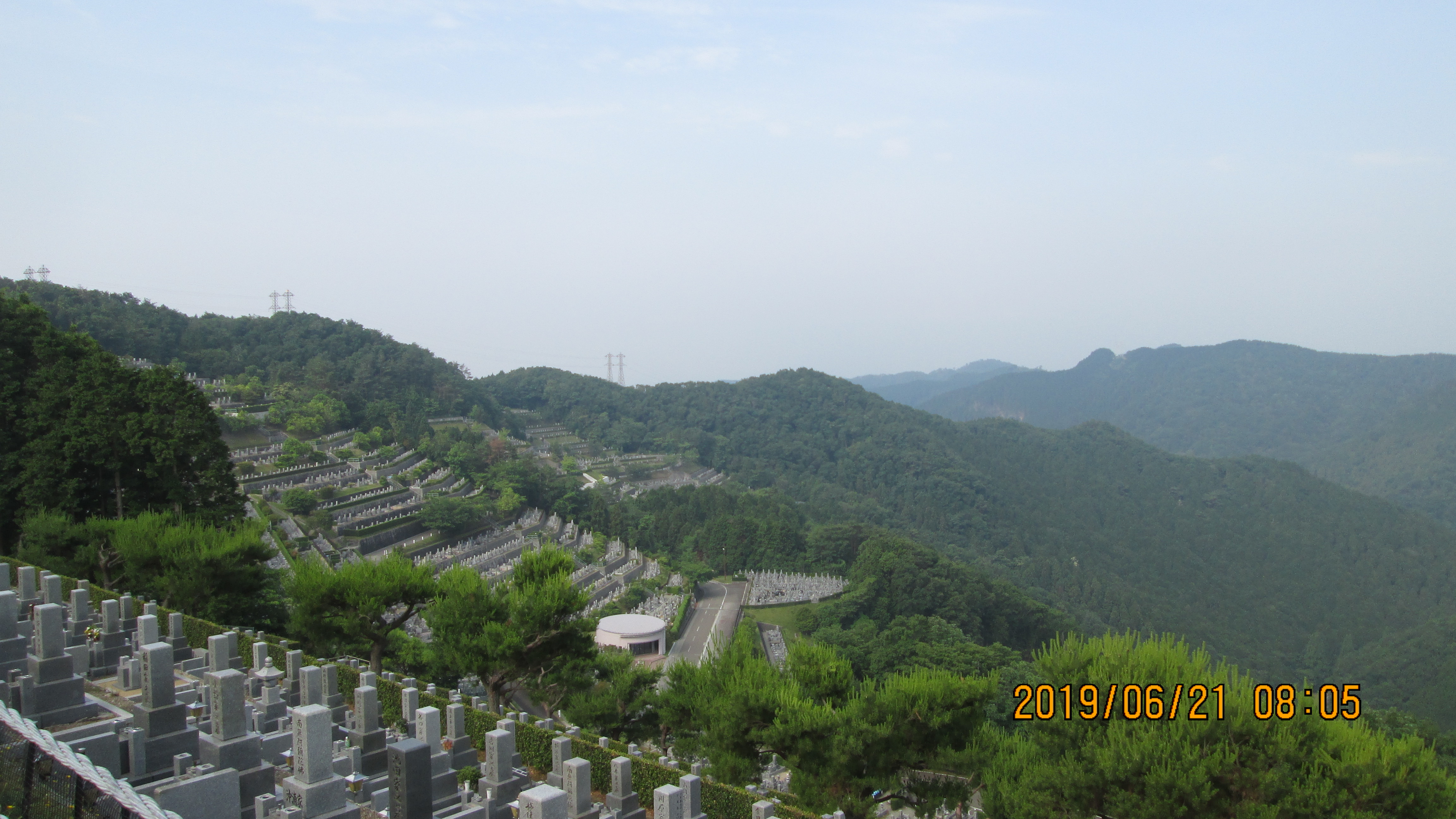 会談墓域・8区4/5番枝道～撮影