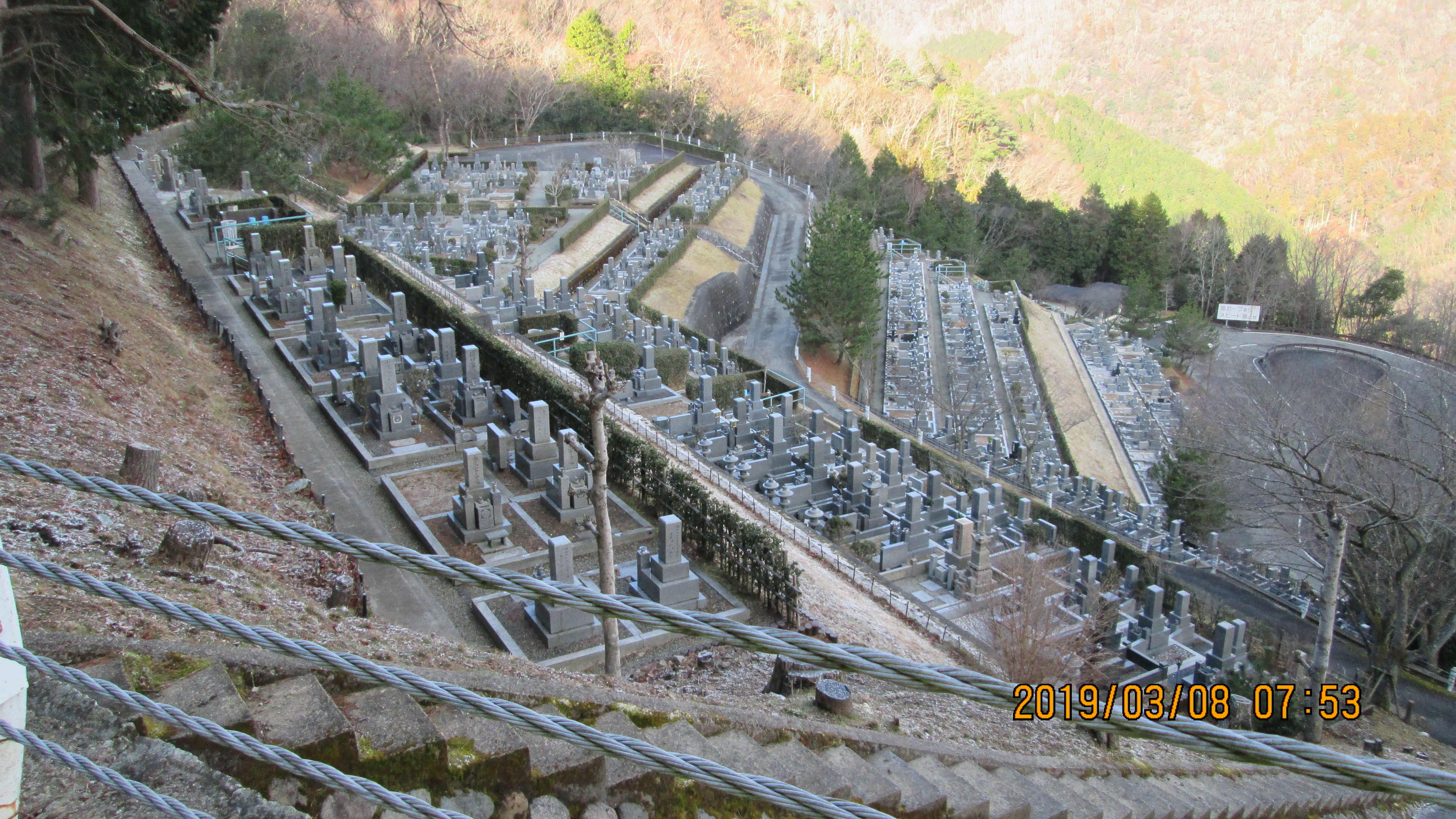 階段墓所・6区1/2/4番風景