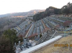 7区3番最上段駐車場からの風景③