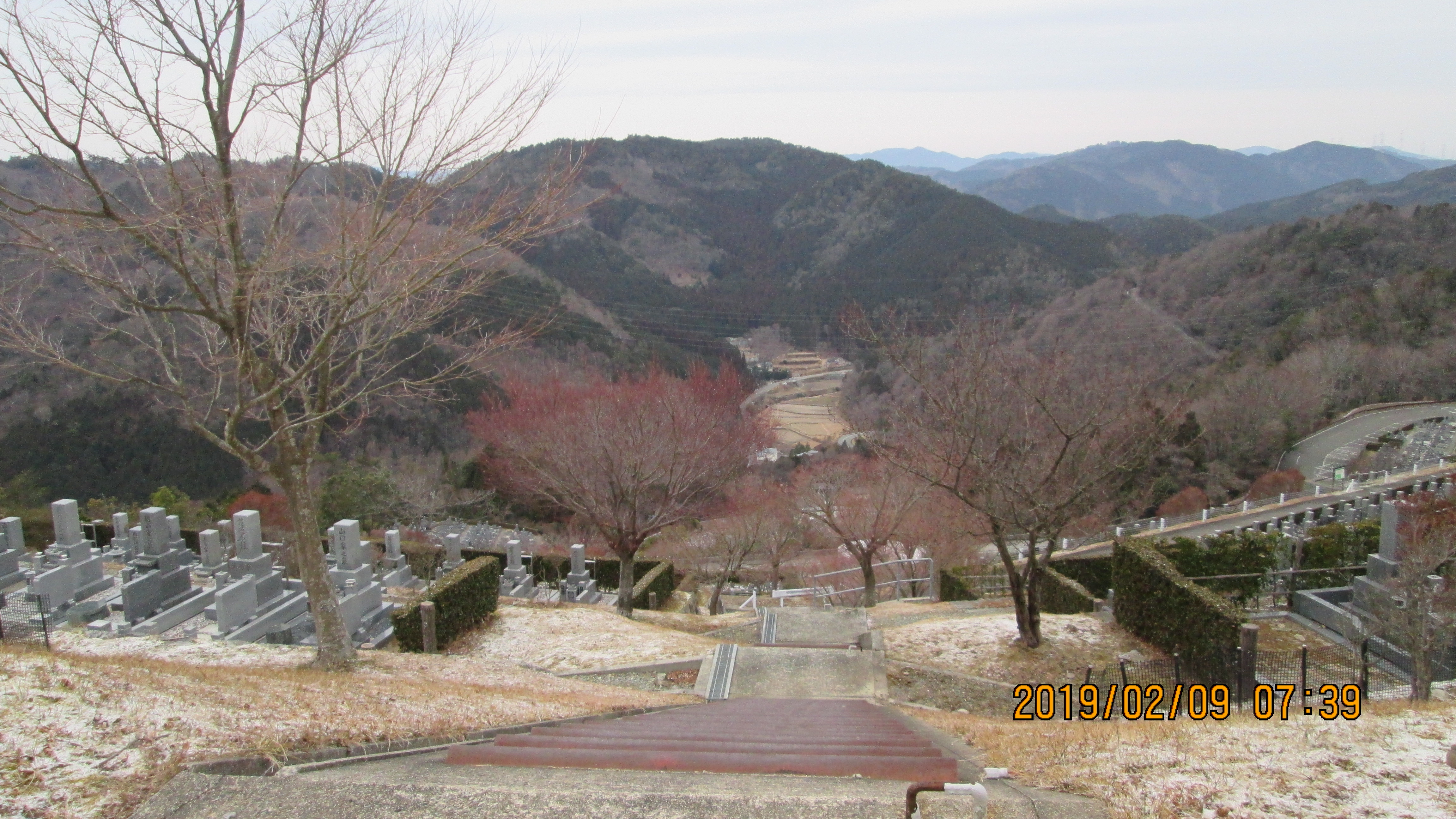 7区7番駐車場から眼下の風景