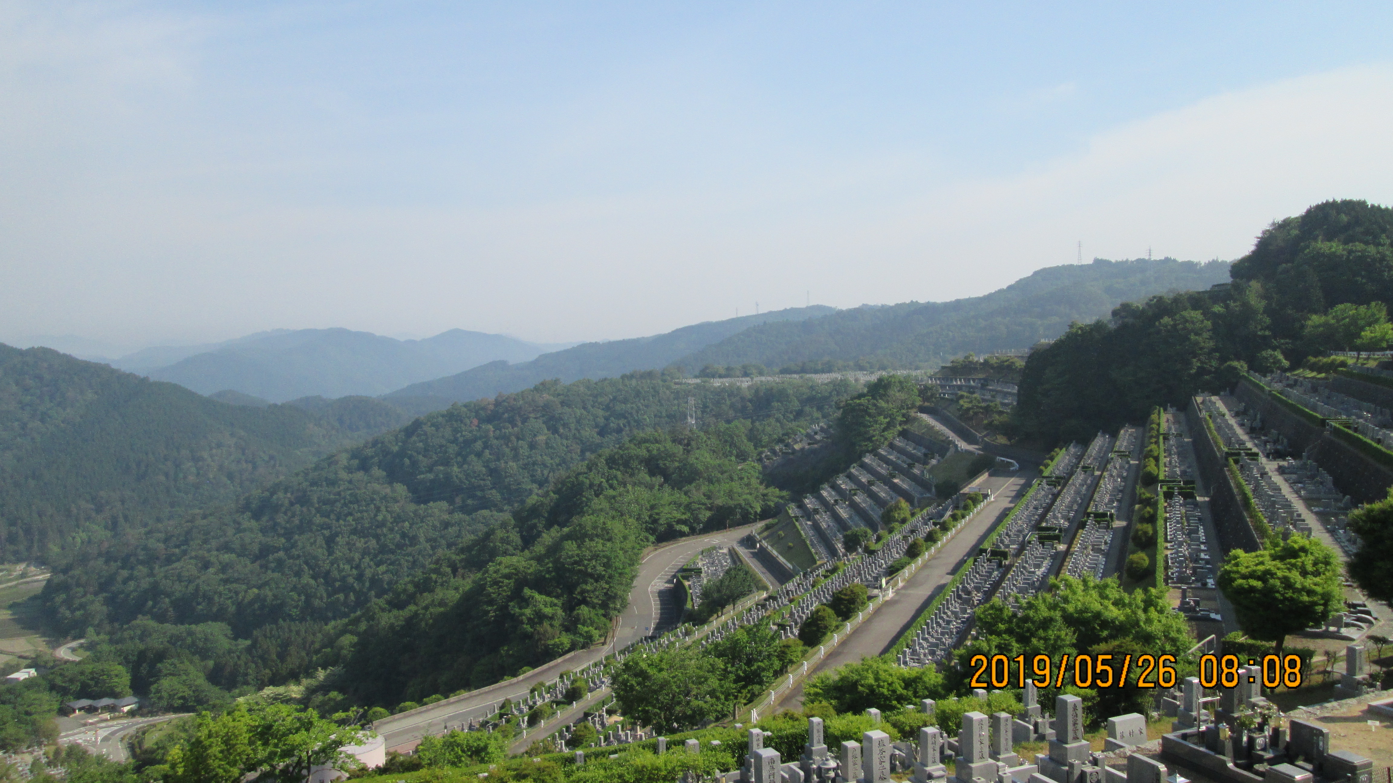 階段墓域・7区3番上段駐車場～