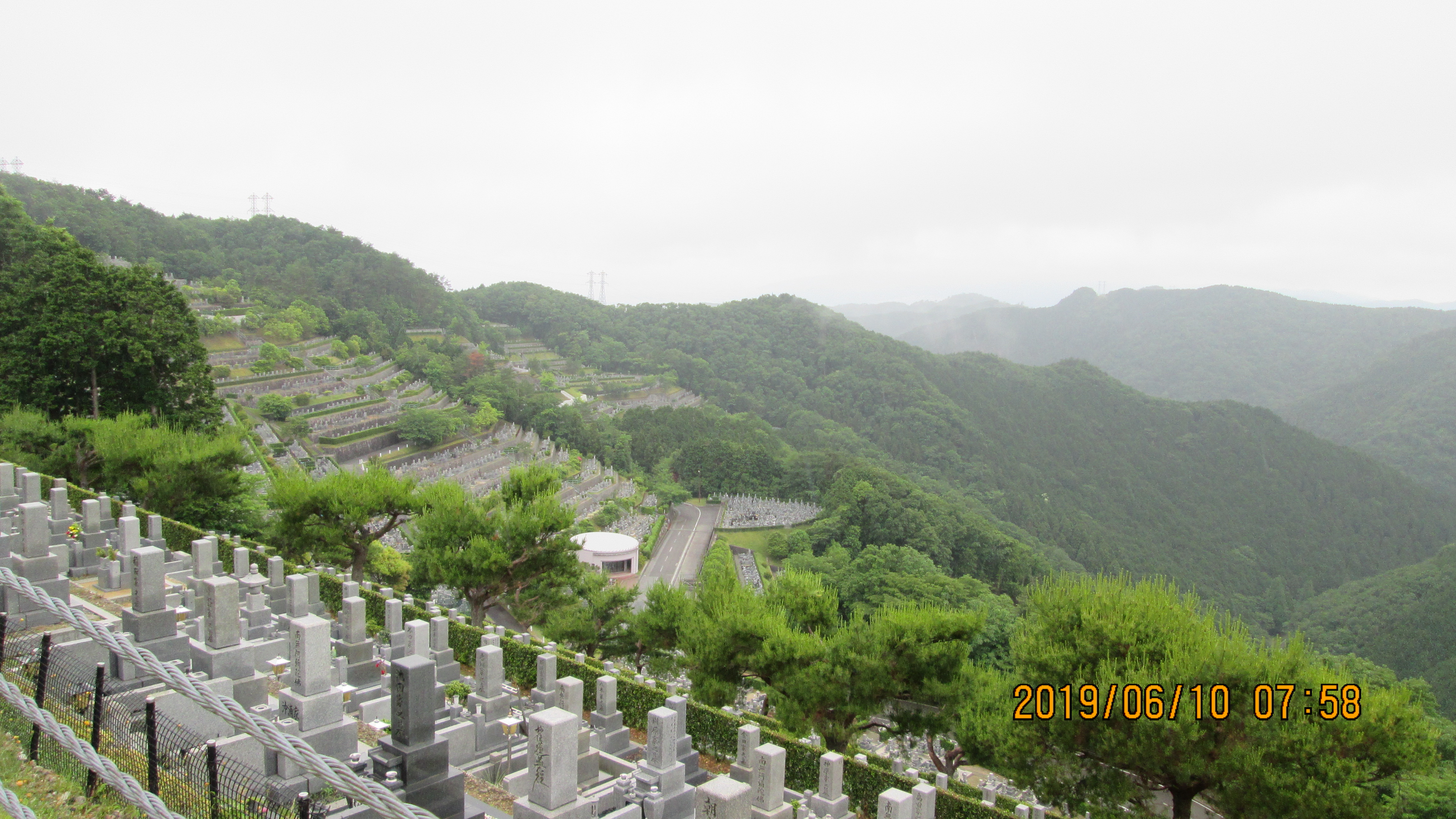 階段墓域・8区4/5番枝道～撮影