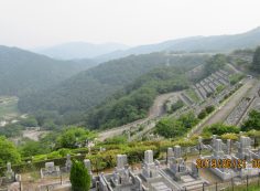 階段墓域・7区3番上段駐車場～