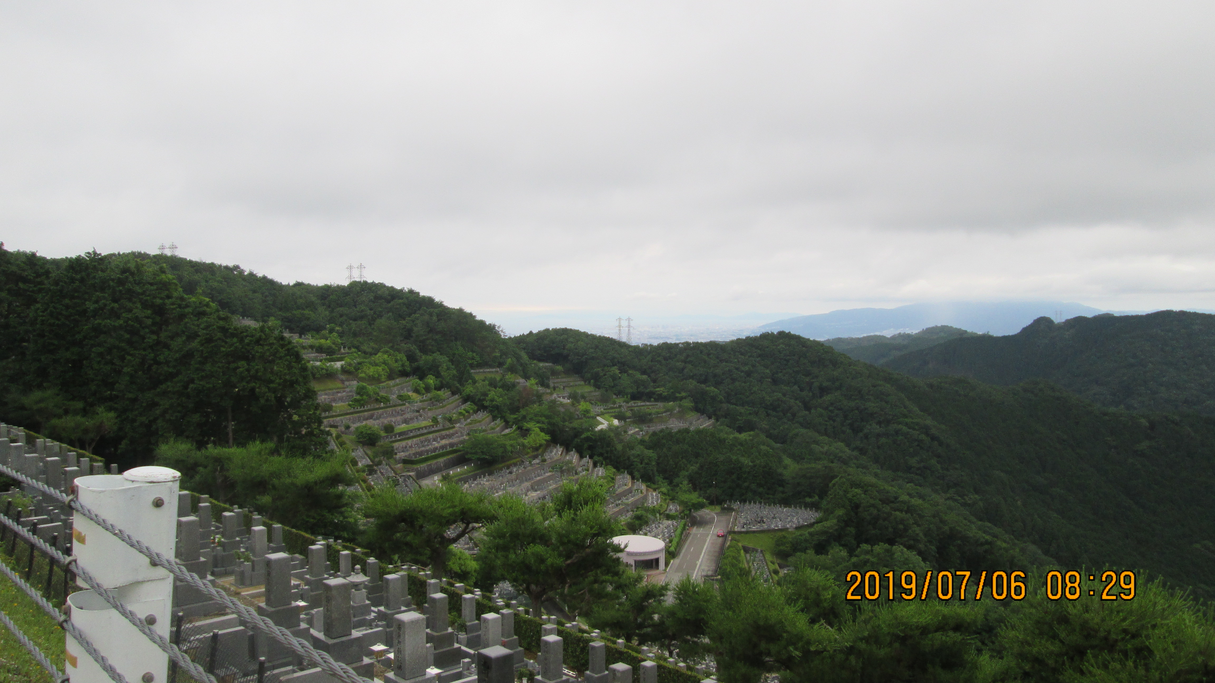 階段墓域・8区4/5番枝道～撮影