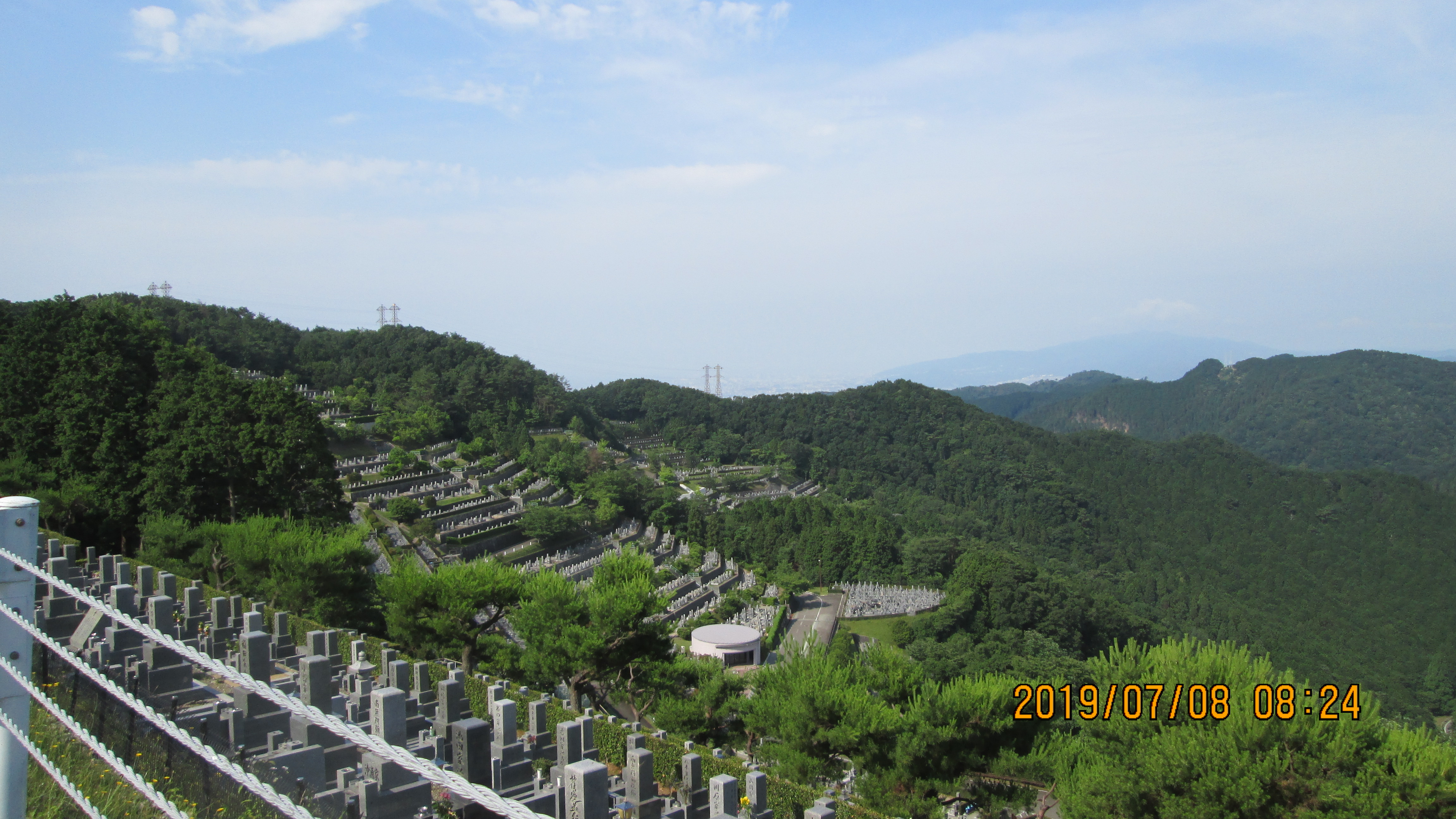 階段墓域・8区4/5番枝道～撮影