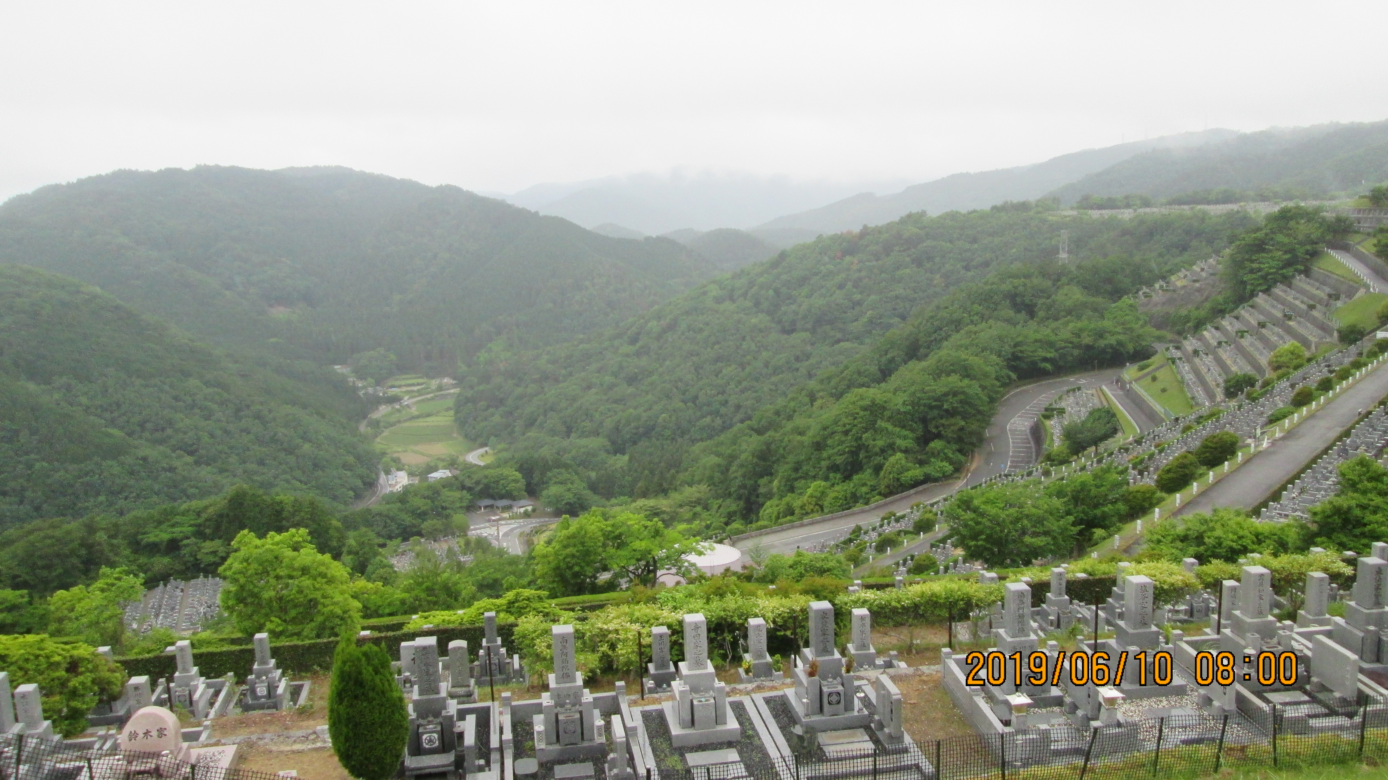 階段墓域・7区3番駐車場～撮影