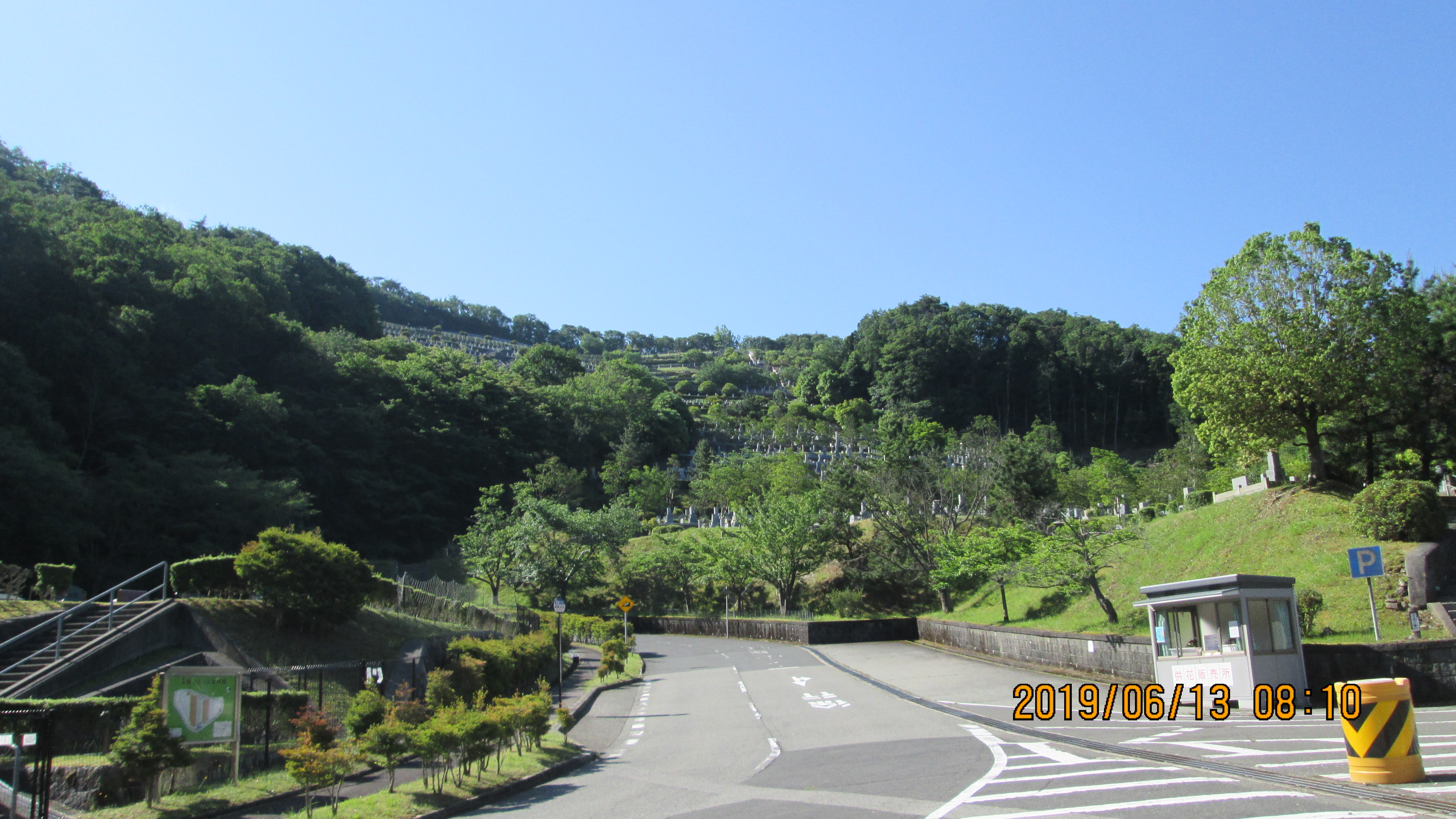 バス通り・5区5番バス停～撮影