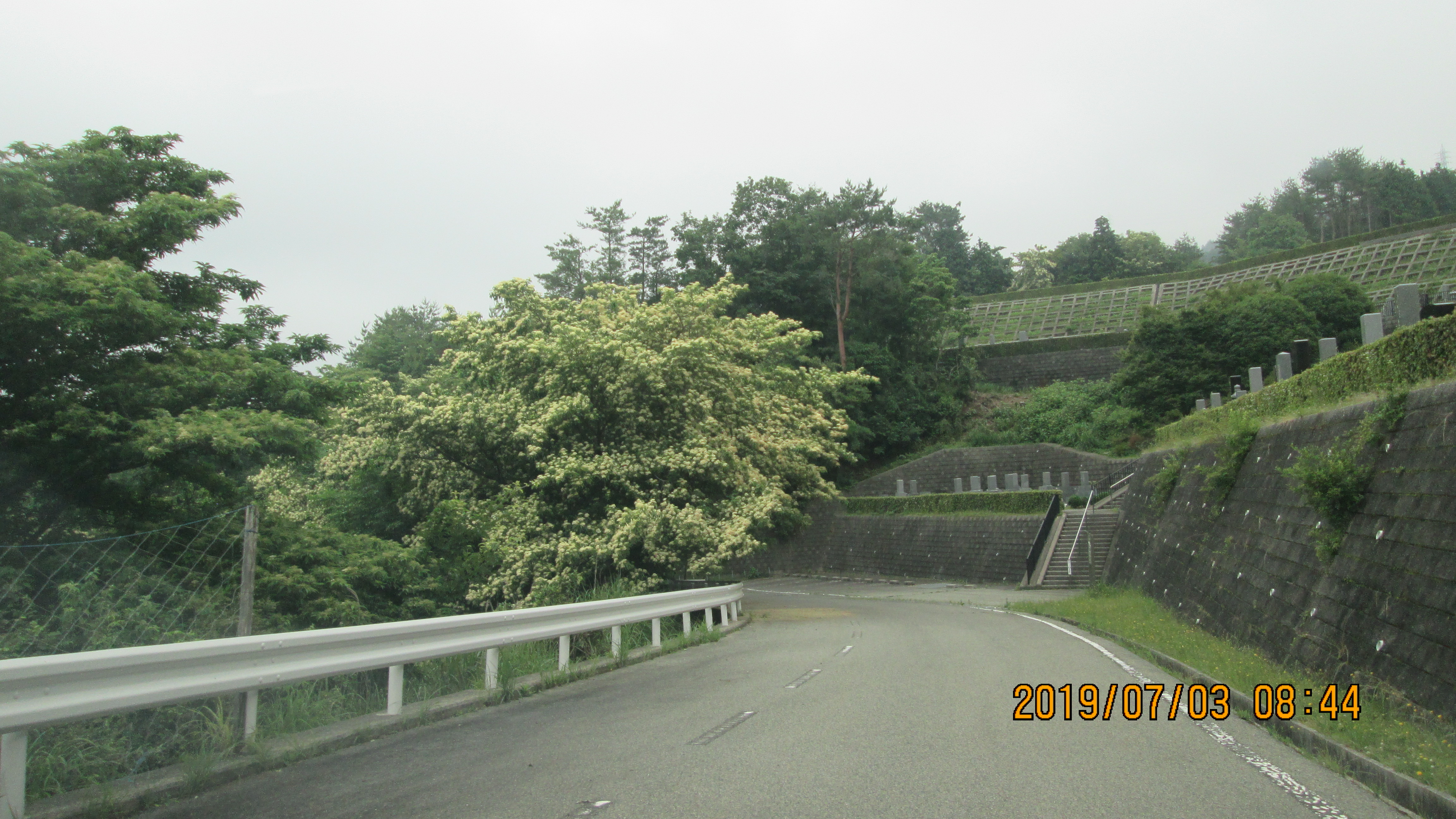 旧高山道・10区2番墓所前～撮影