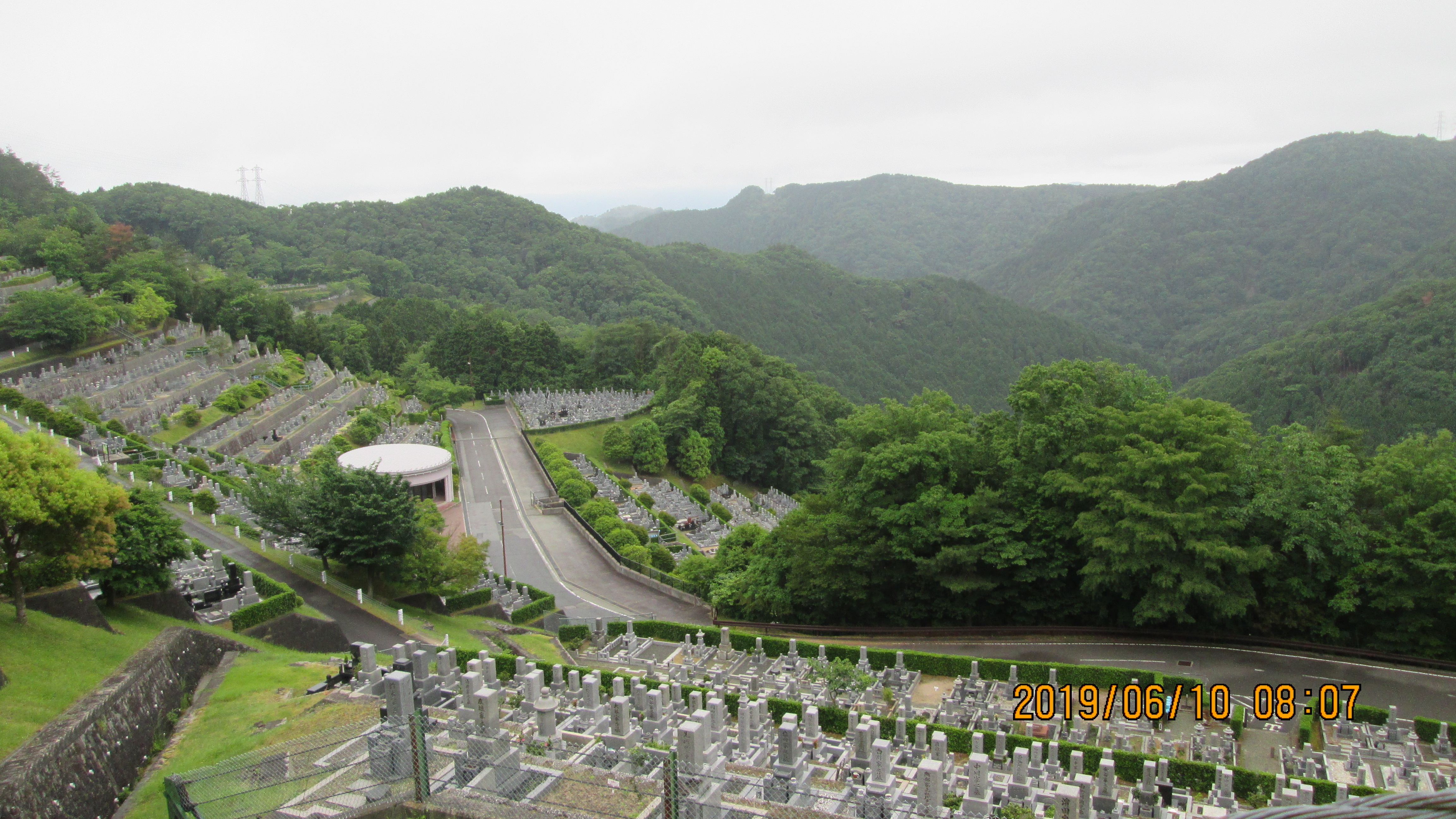 階段墓域・7区3番駐車場～撮影