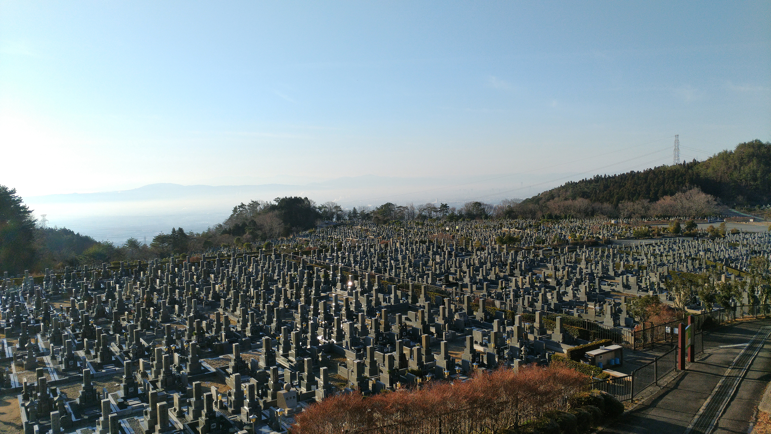 一般墓域・11区1番墓所～風景