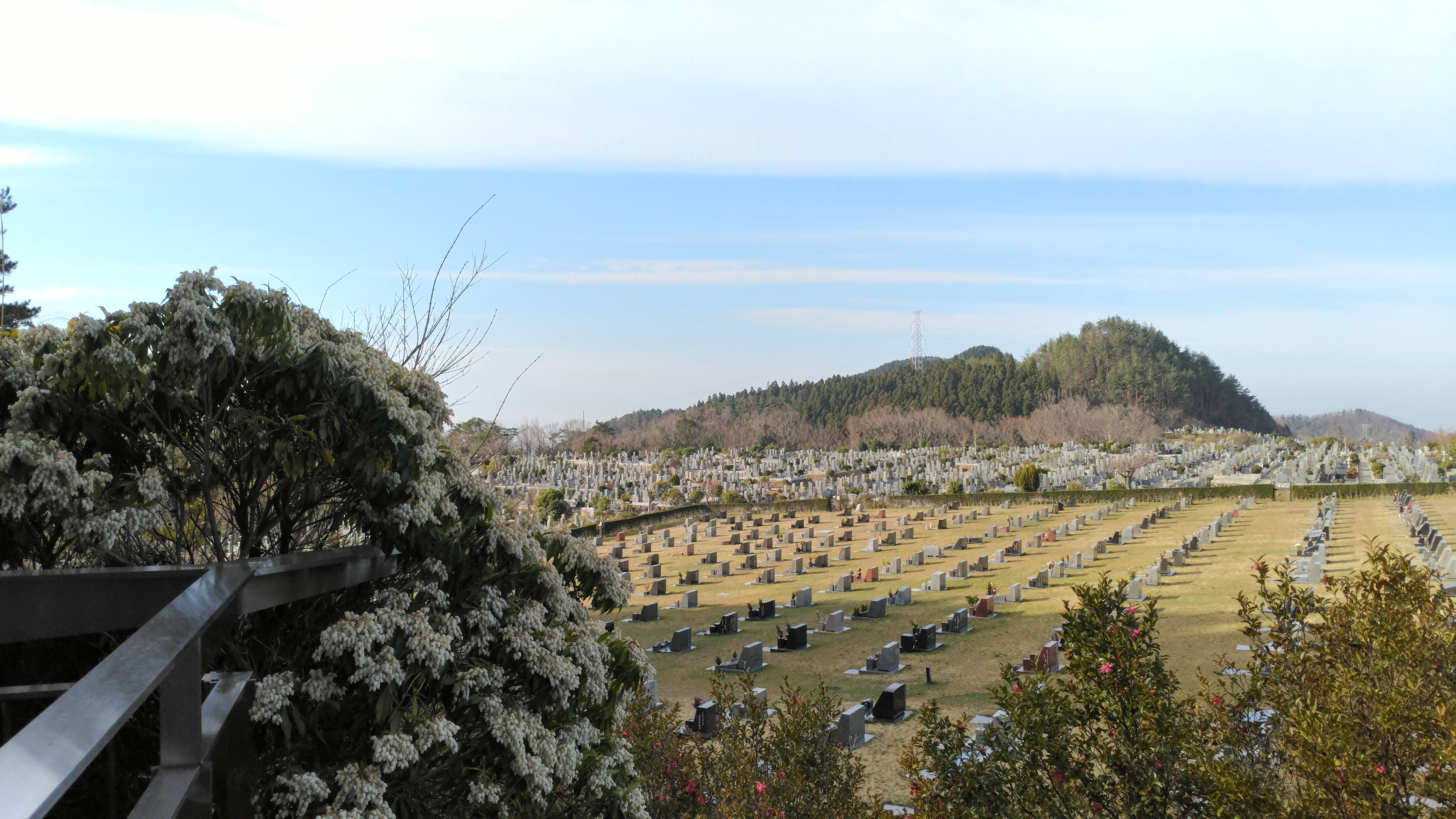 北口休憩所からの風景