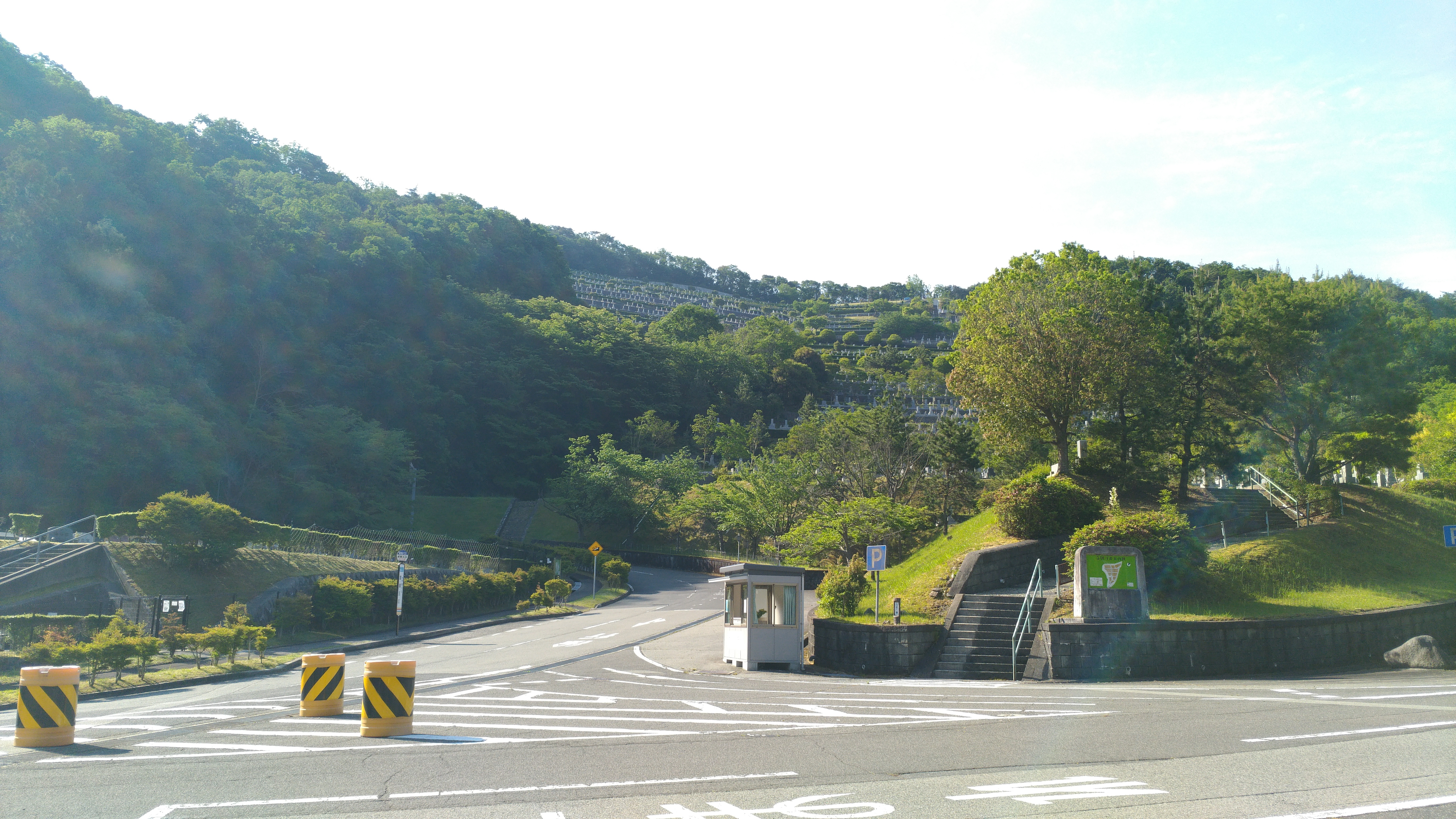 バス通り・5区バス停前～撮影