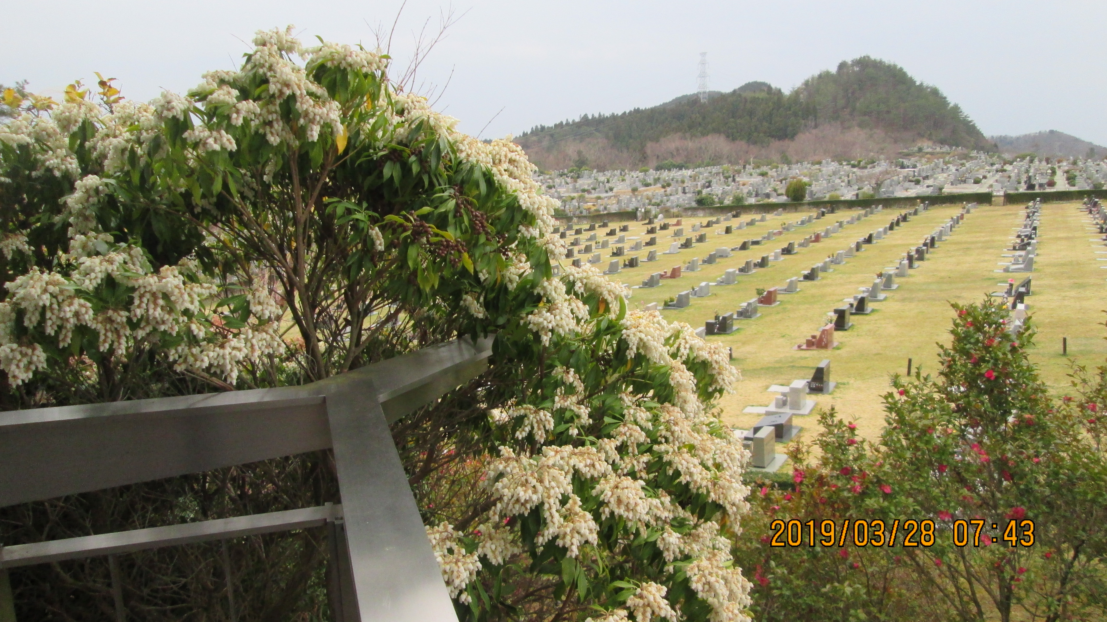 北口休憩所～の風景