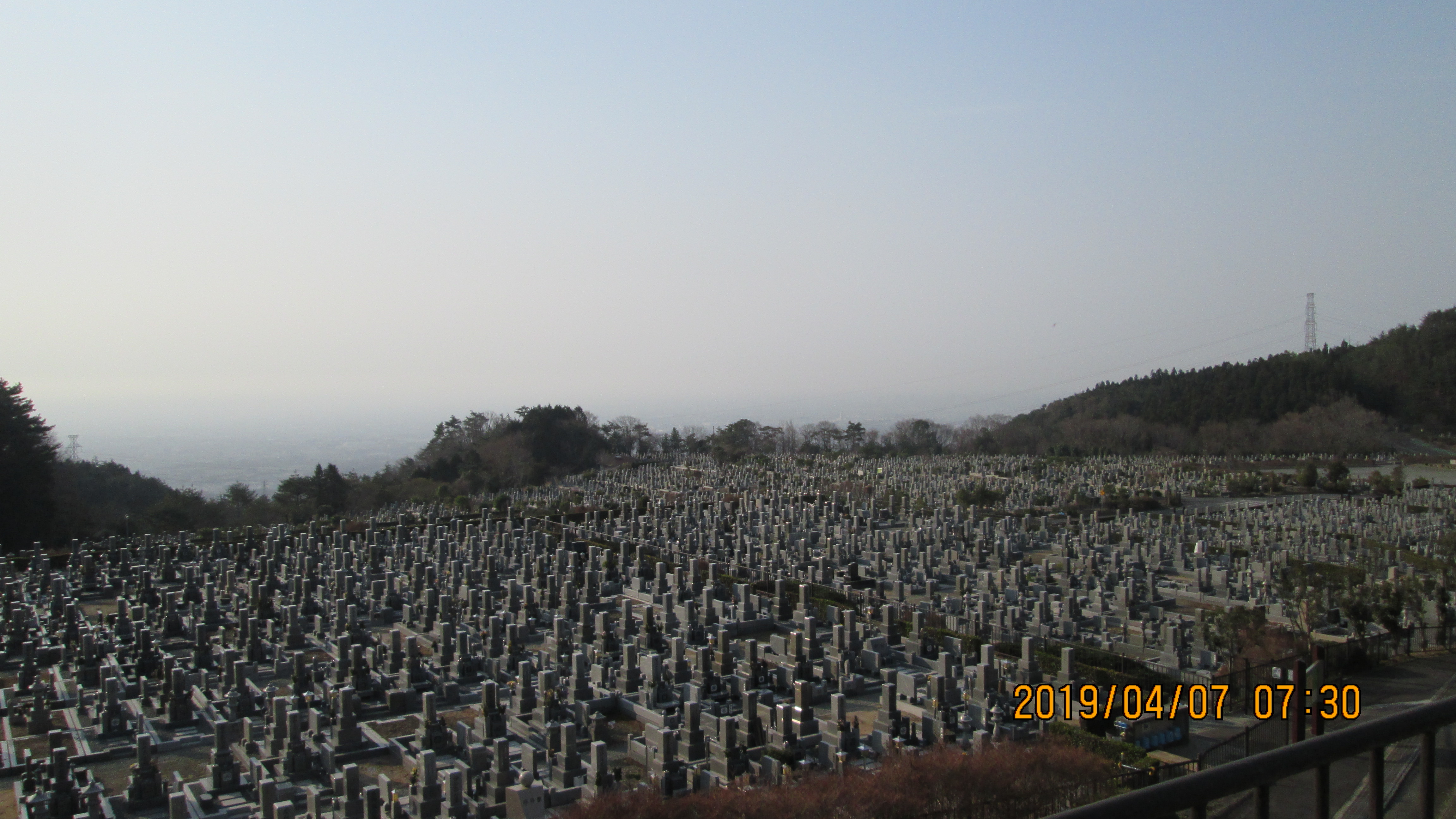 一般墓域・11区1番墓所～風景