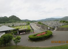 北入口からの園内風景～