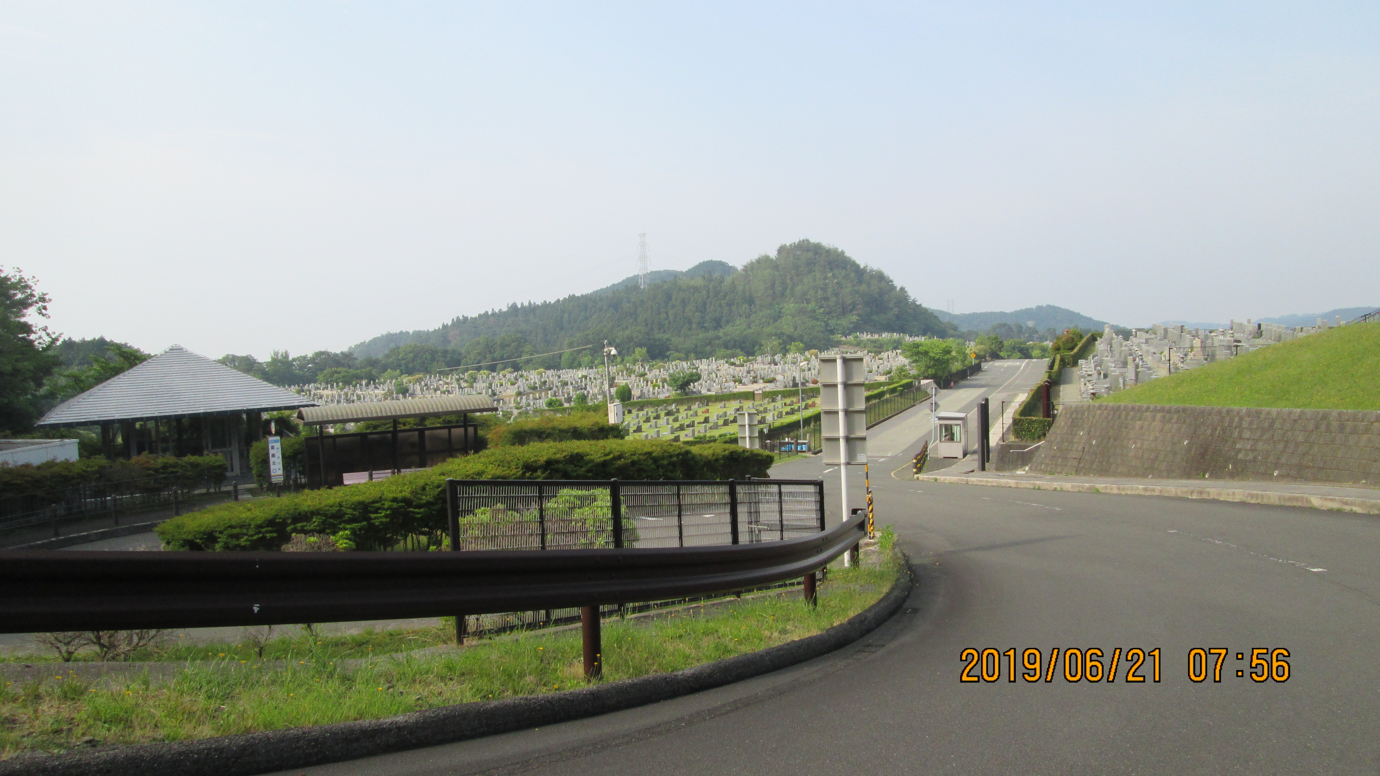 霊園北入口～撮影