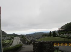 霊園北入口～朝の園内風景