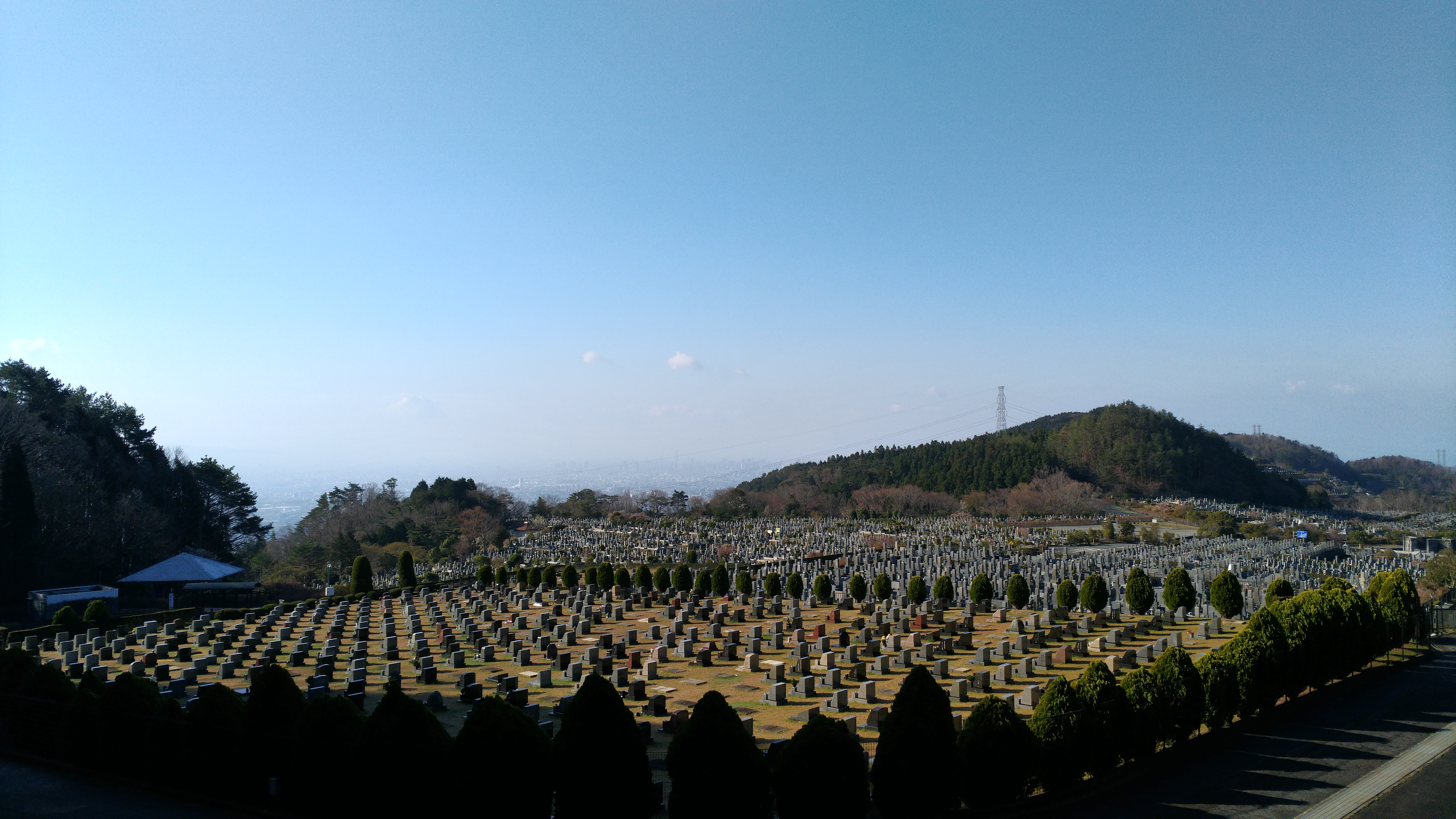 一般墓域・11区2番芝生墓所～風景