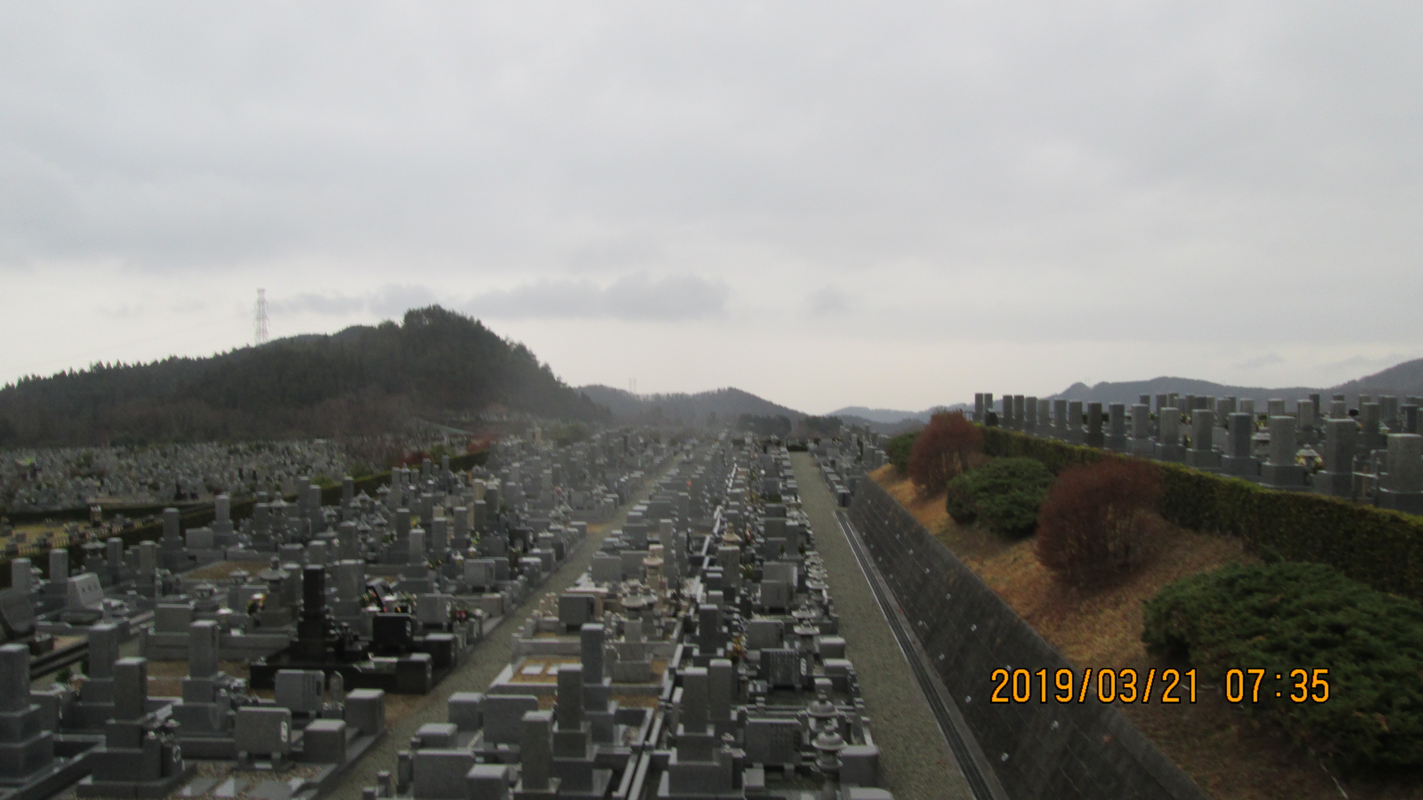  一般墓域・11区3番墓所～の風景