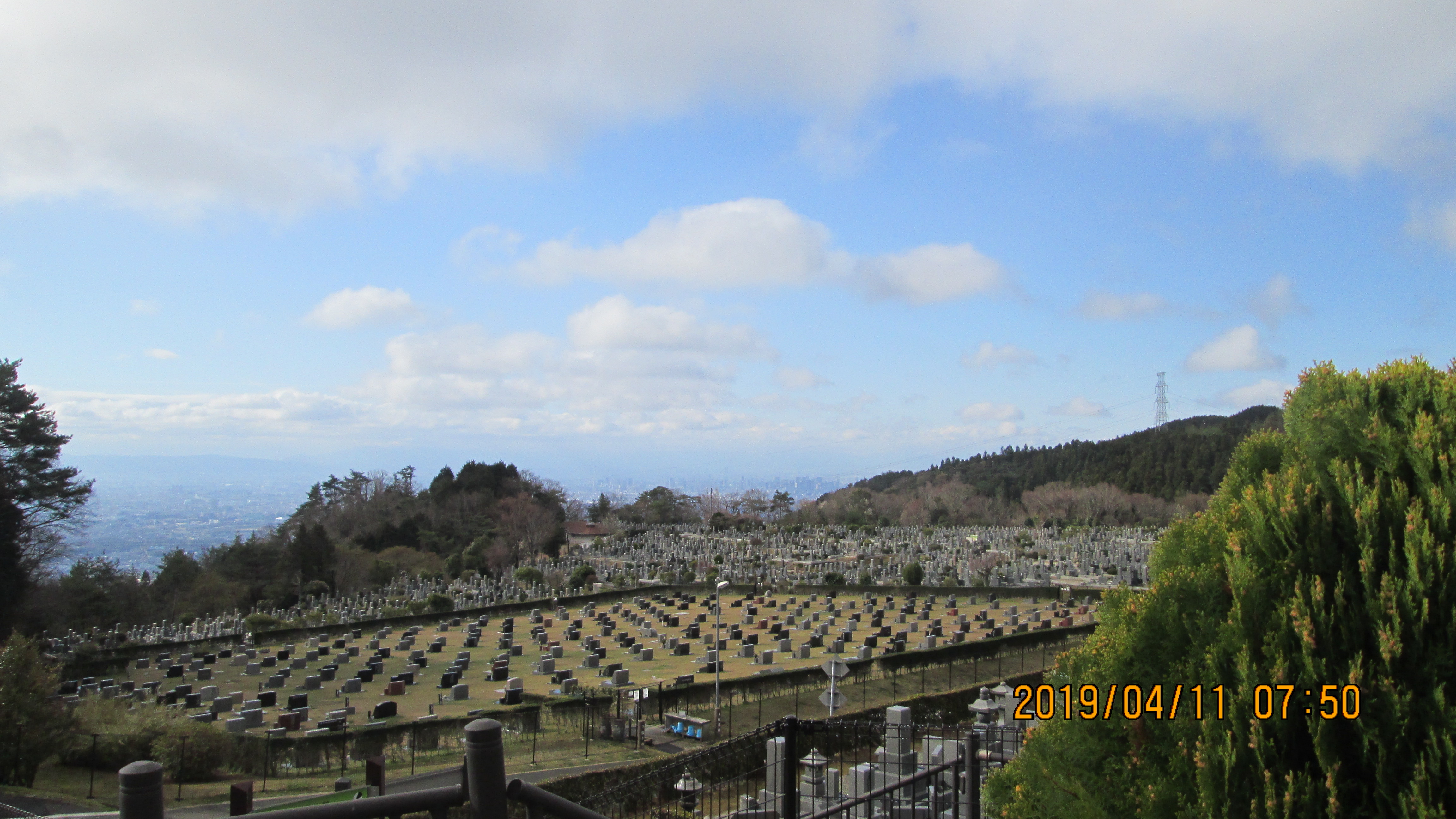  一般墓域・11区2番墓所～の風景