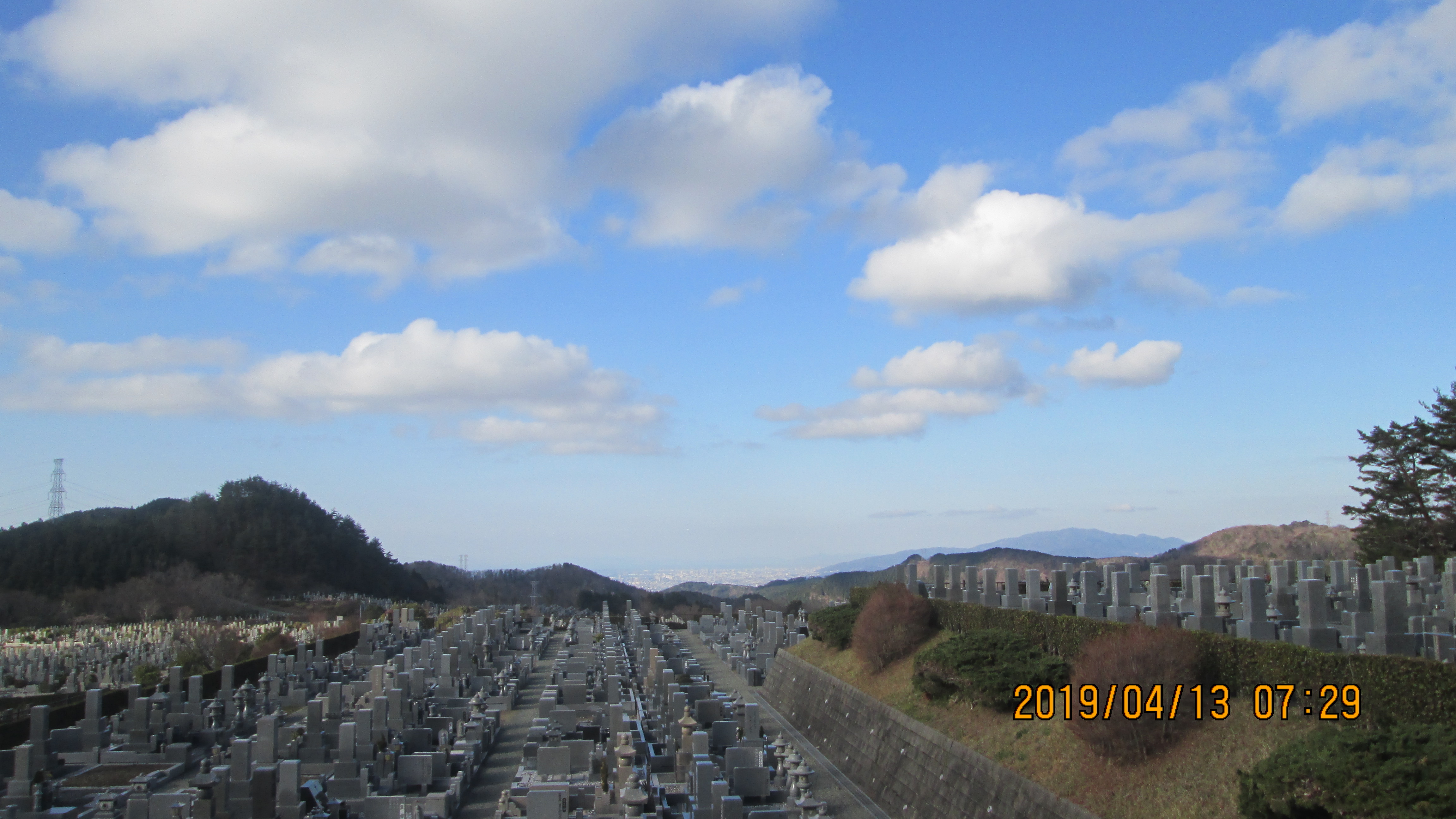 一般墓域・11区3番墓所～の風景