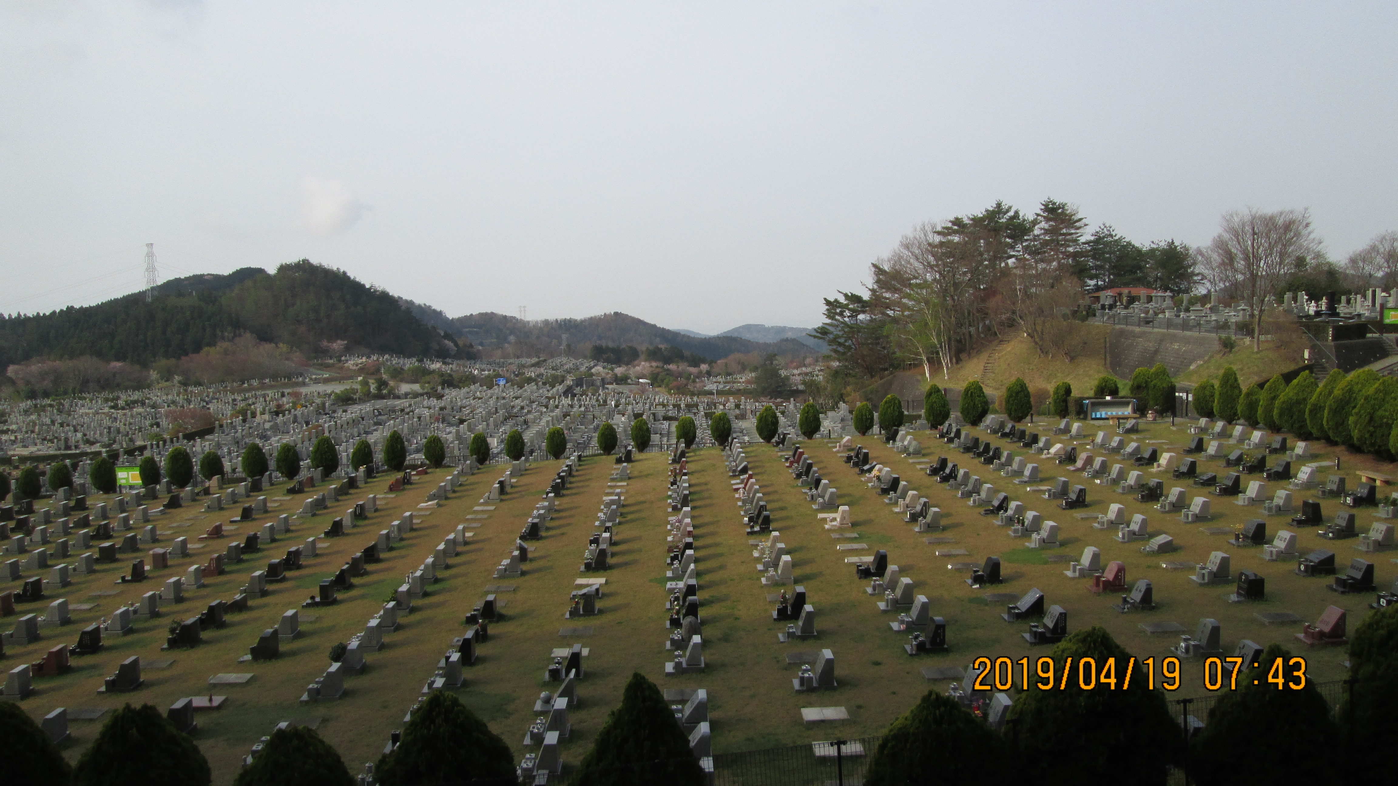 一般墓域・11区2番墓所～風景