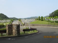 霊園北入口～の園内風景