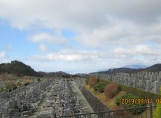  一般墓域・11区2番墓所～の風景