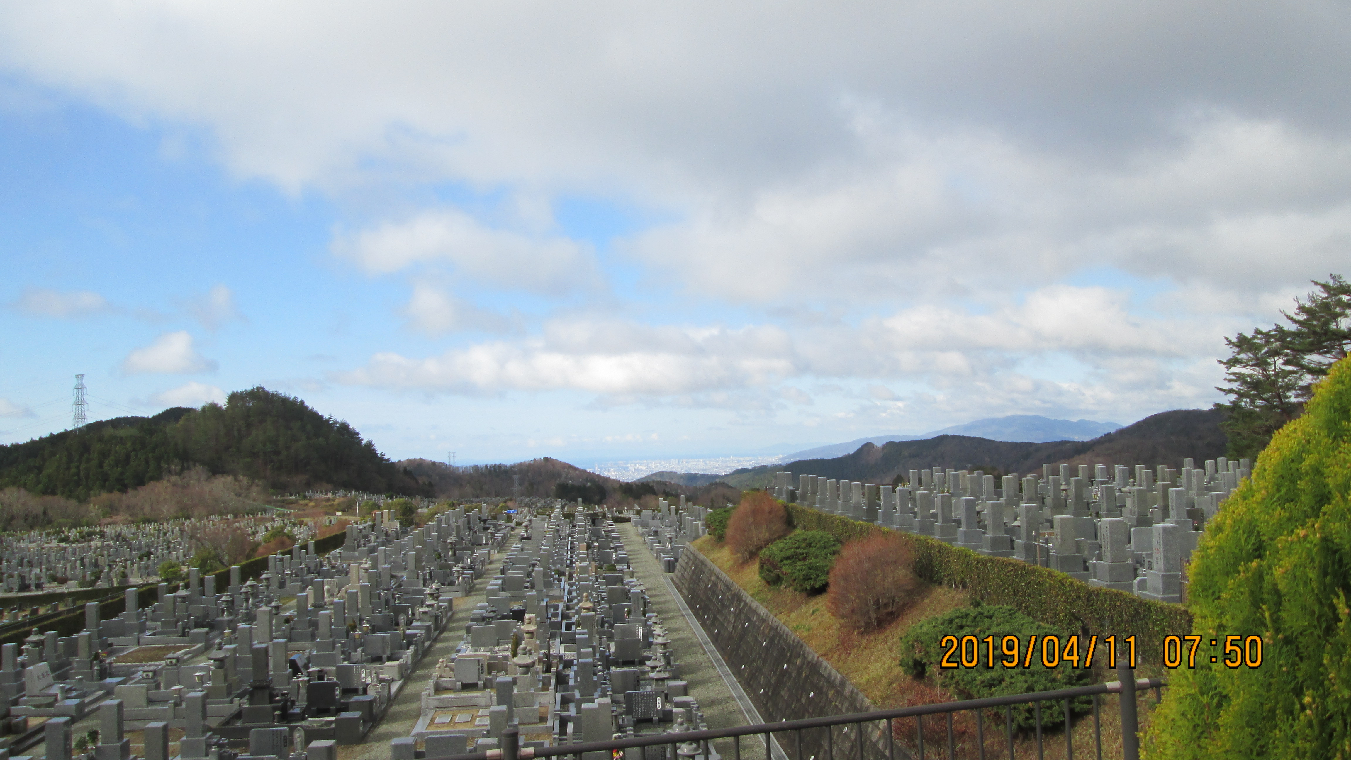  一般墓域・11区2番墓所～の風景