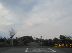 バス通り・1区4/6番枝道入口風景
