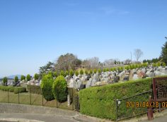 北入口～の風景・11区2番芝生墓所