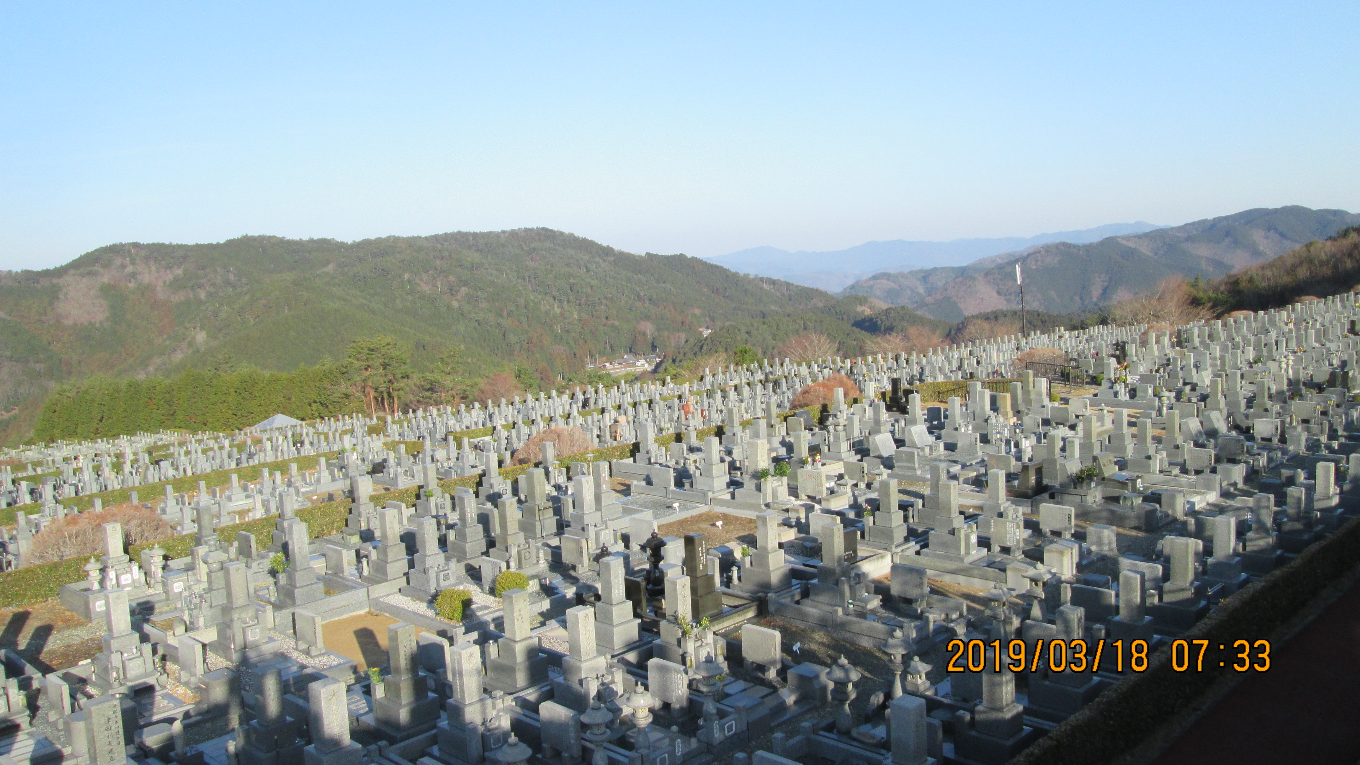 一般墓域・11区7番墓所～風景