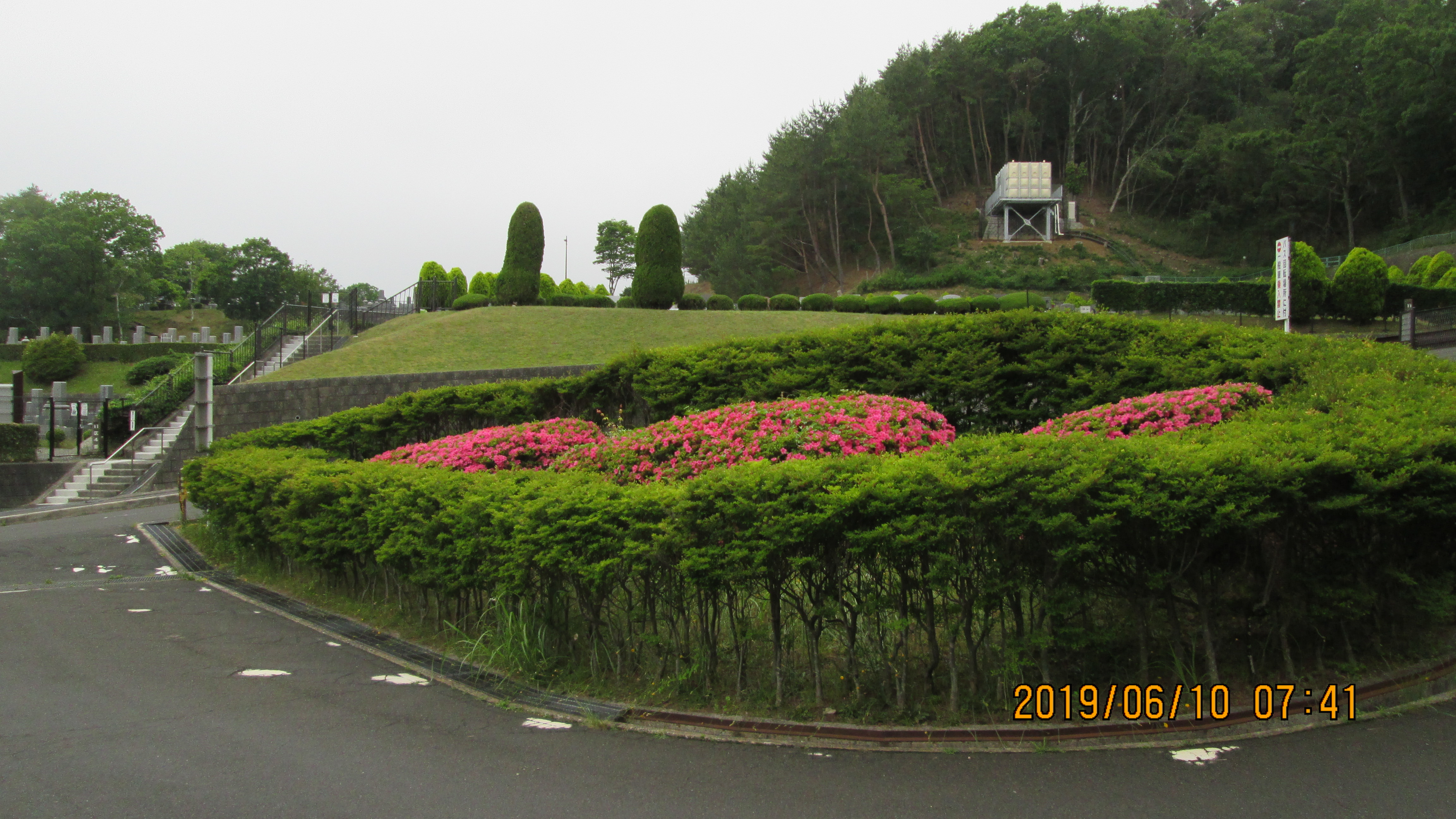 北口バス停・ロータリー風景