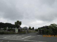 バス通り・1区4/6番墓所入口～