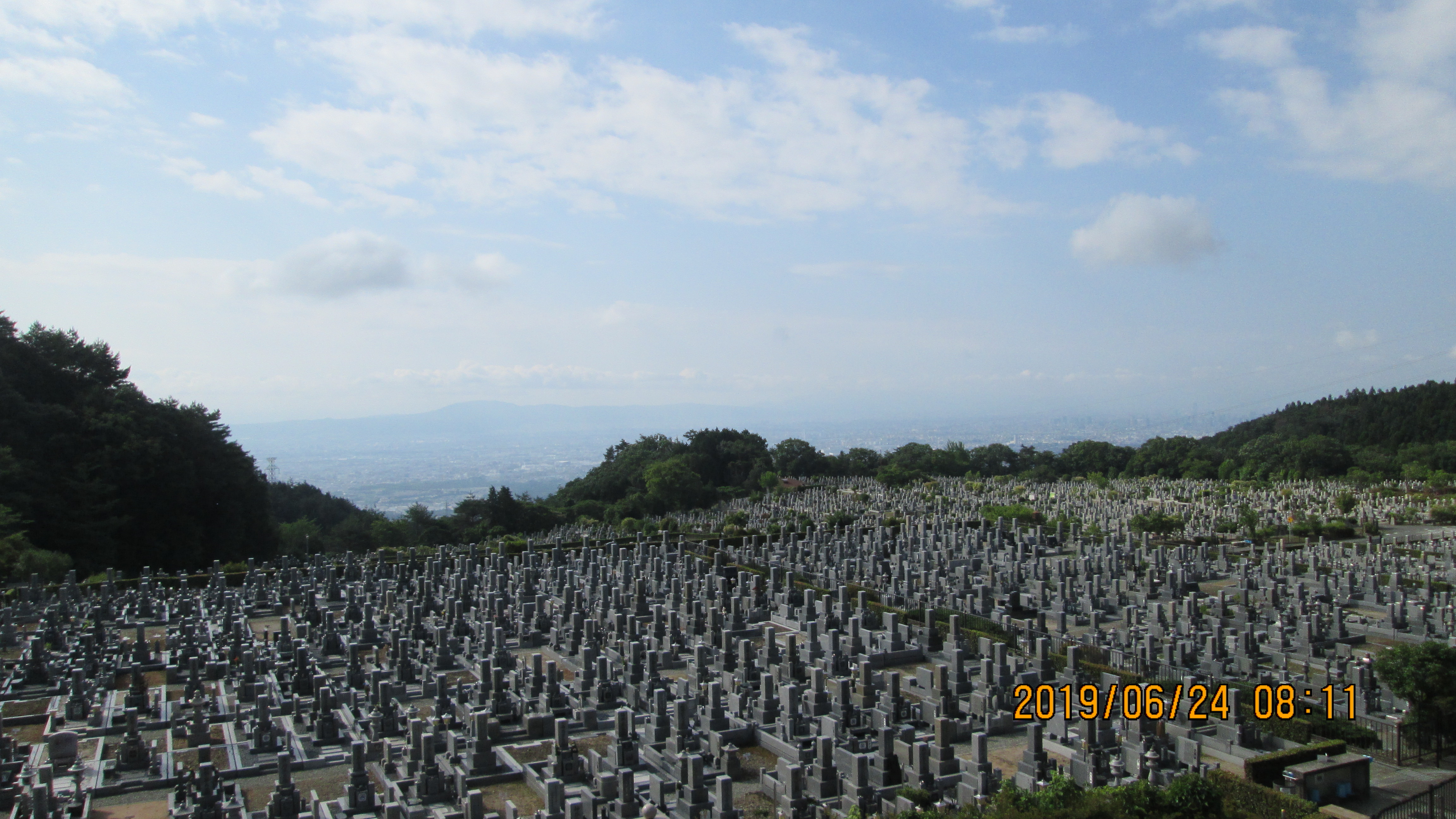 一般墓域・11区1番墓所～の風景