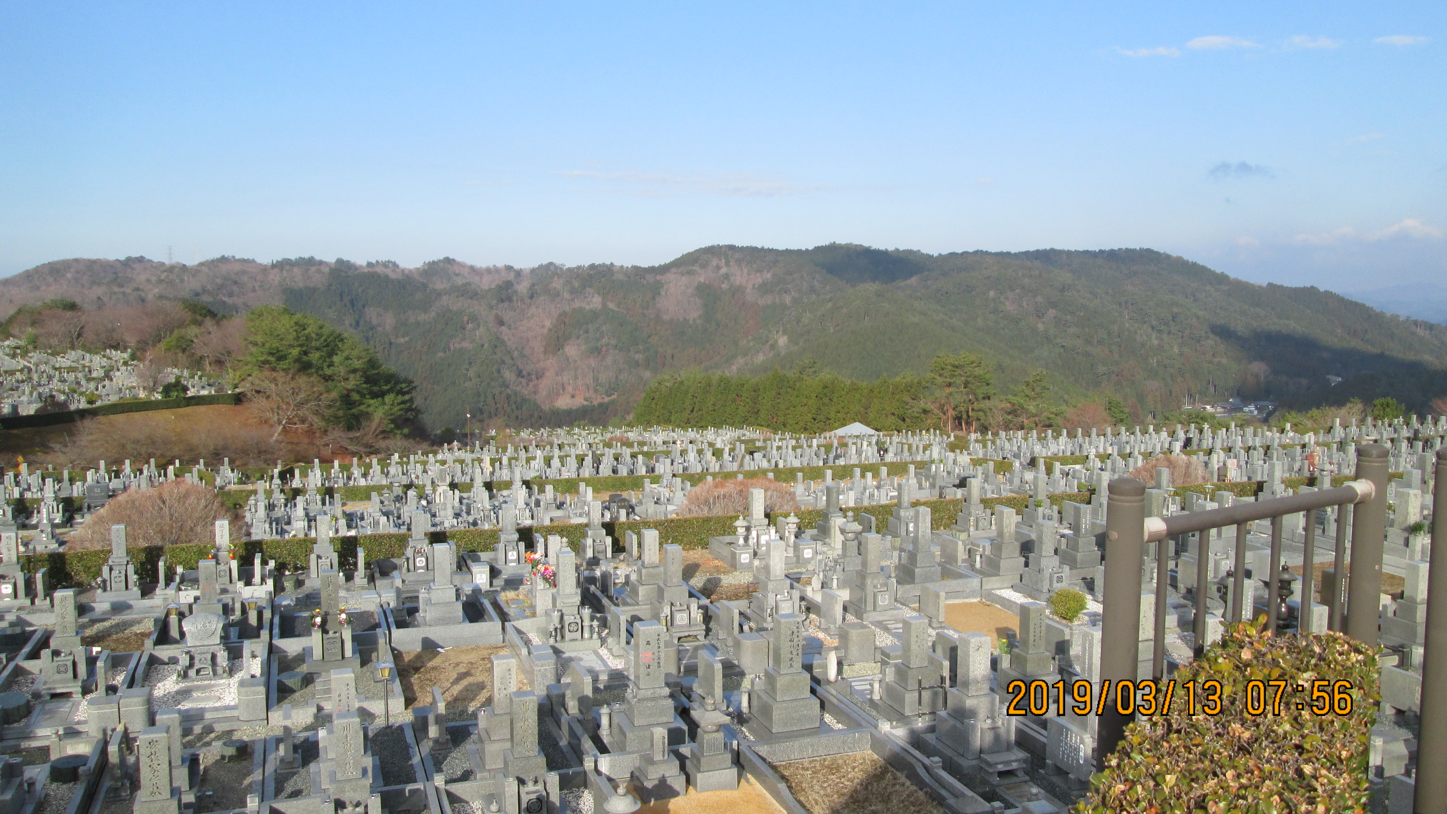 一般墓所・11区7番墓所～風景