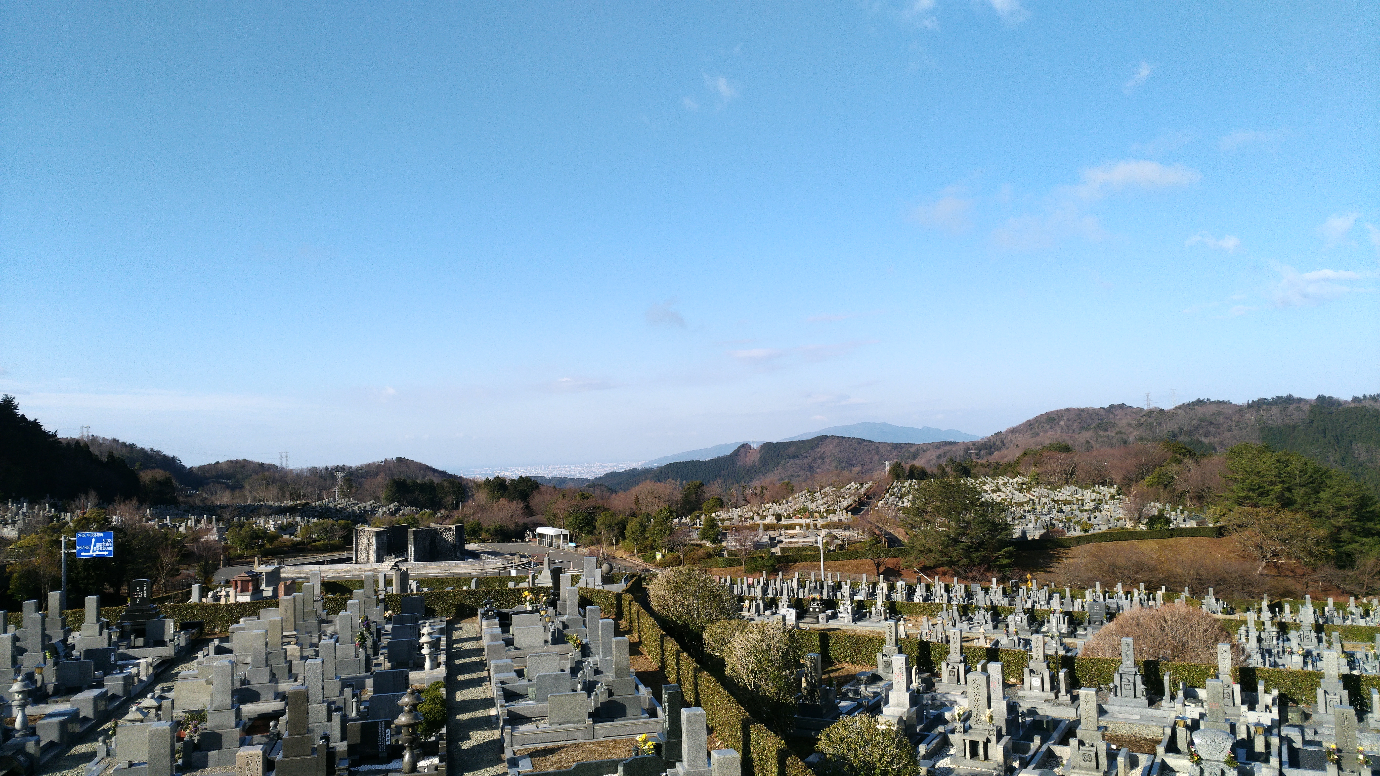 一般墓域・11区7番墓所～園内風景