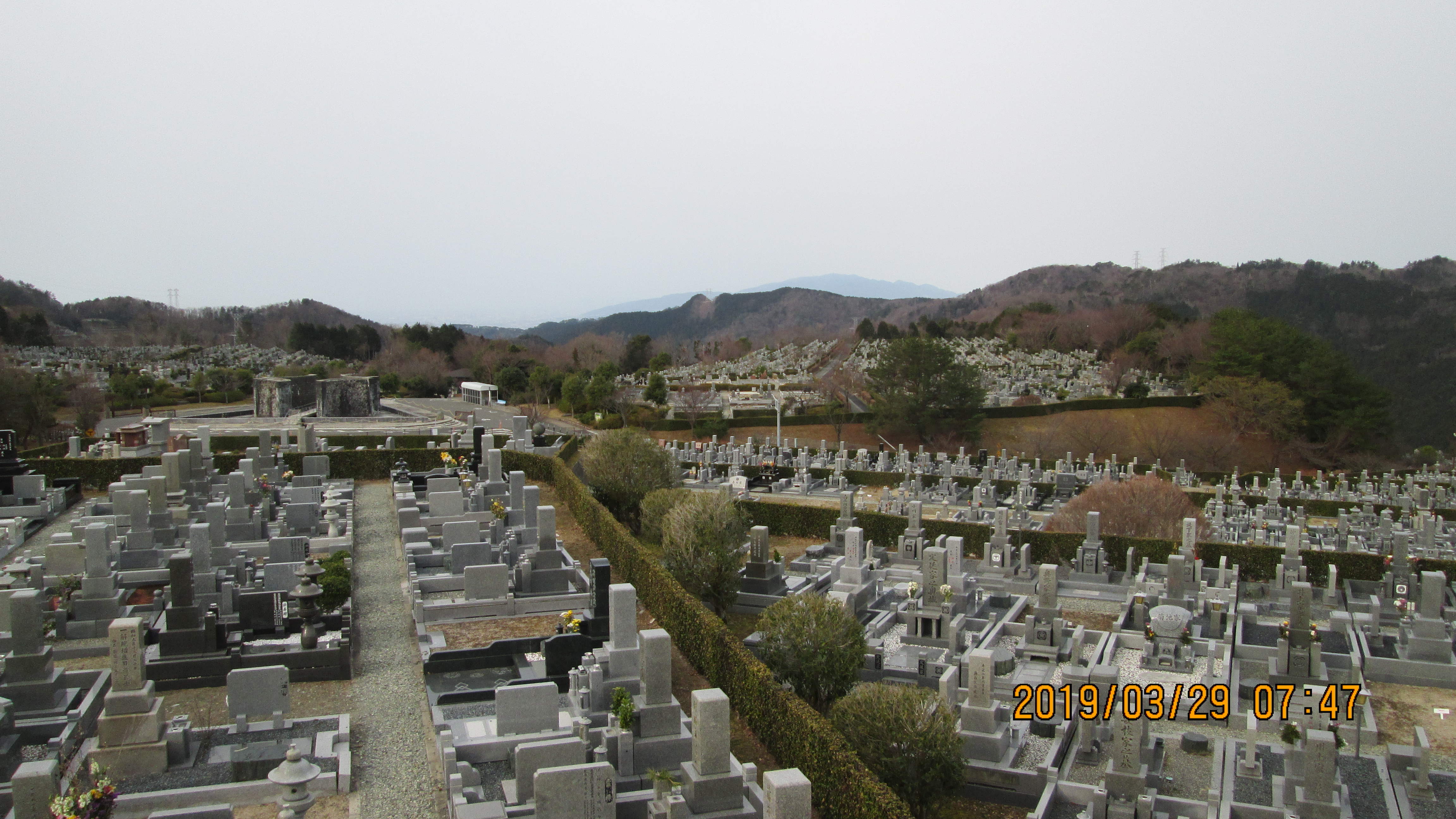 一般墓域・11区7番墓所～の風景