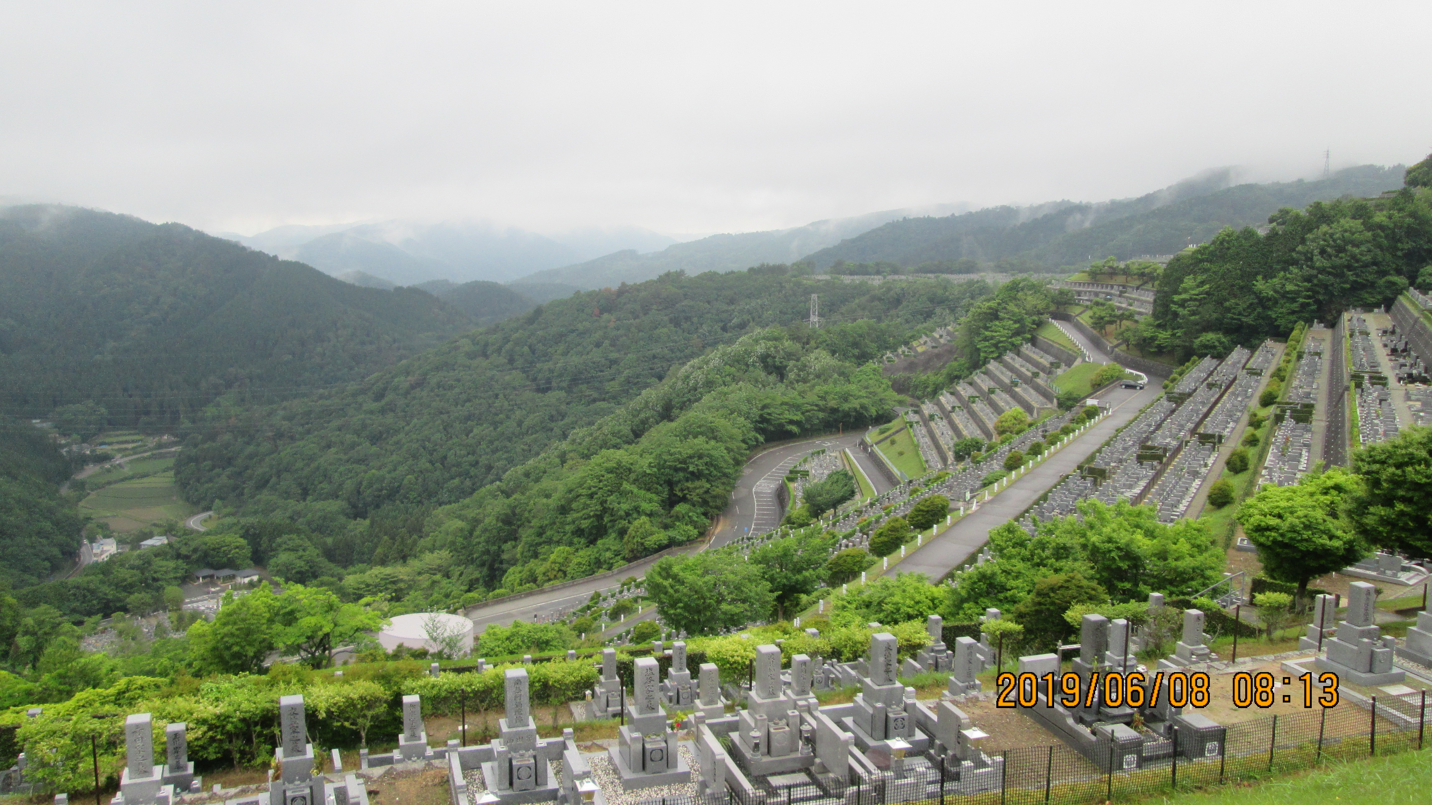 階段墓域・7区3番上段駐車場～