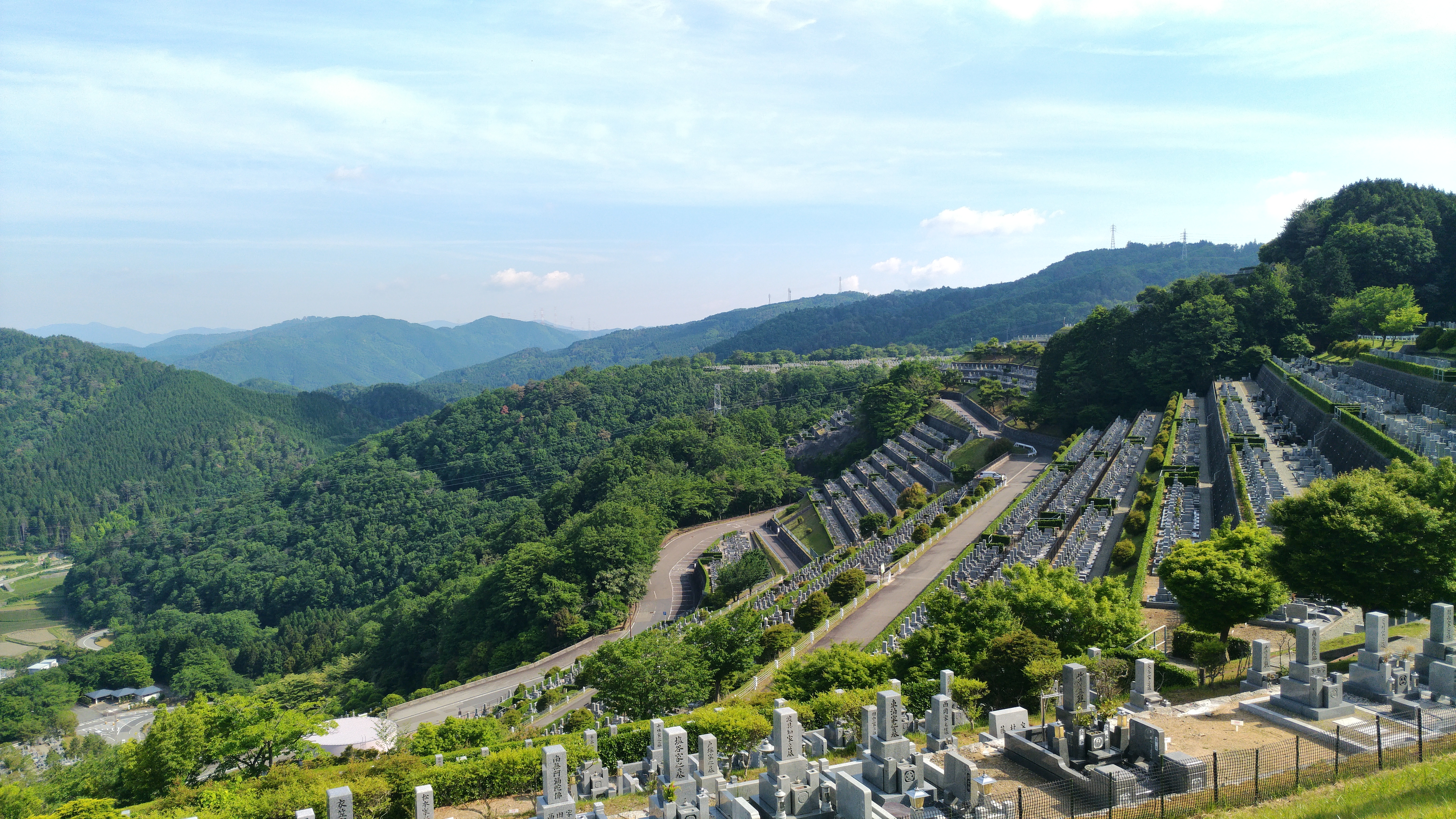 階段墓域・7区3番上段駐車場～