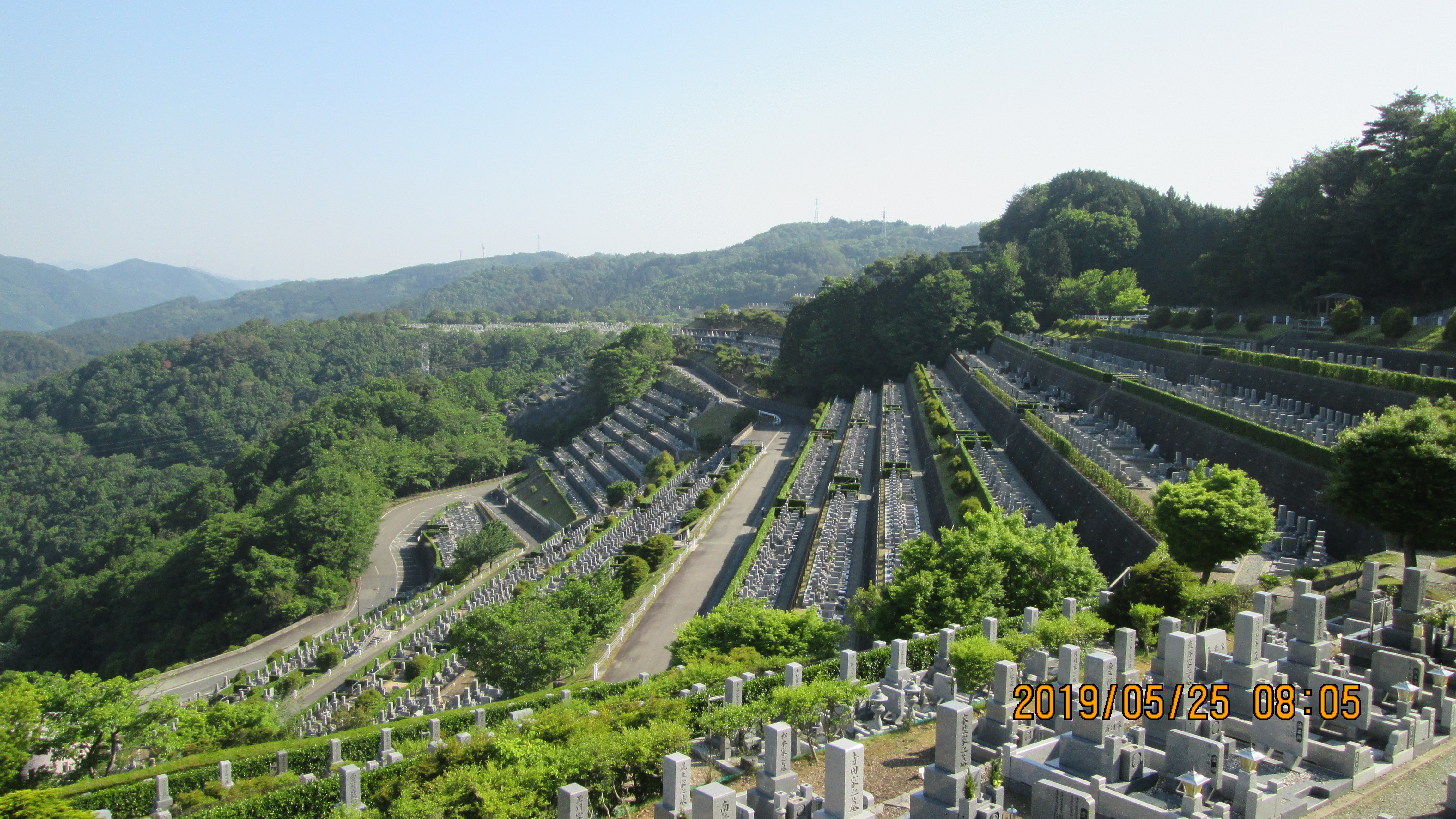 階段墓域・7区3番上段駐車場～