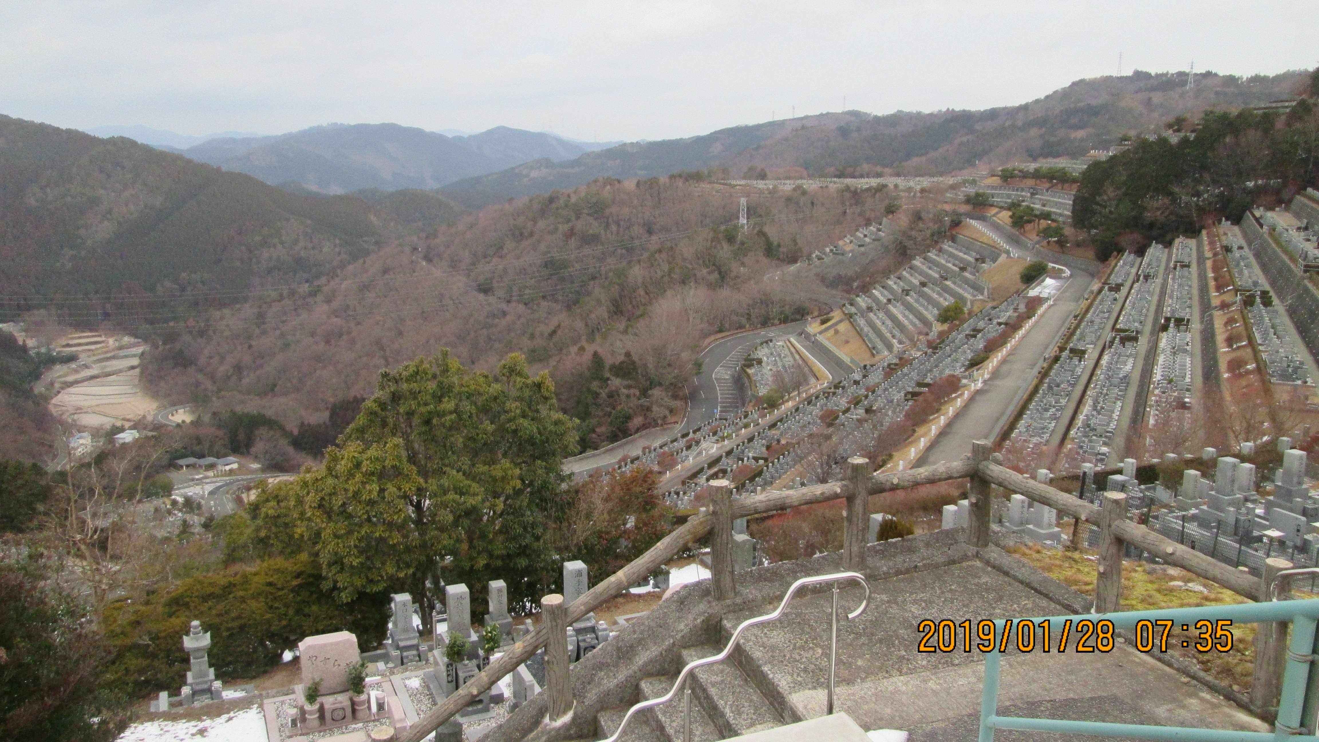 階段墓所・7/8区墓域風景