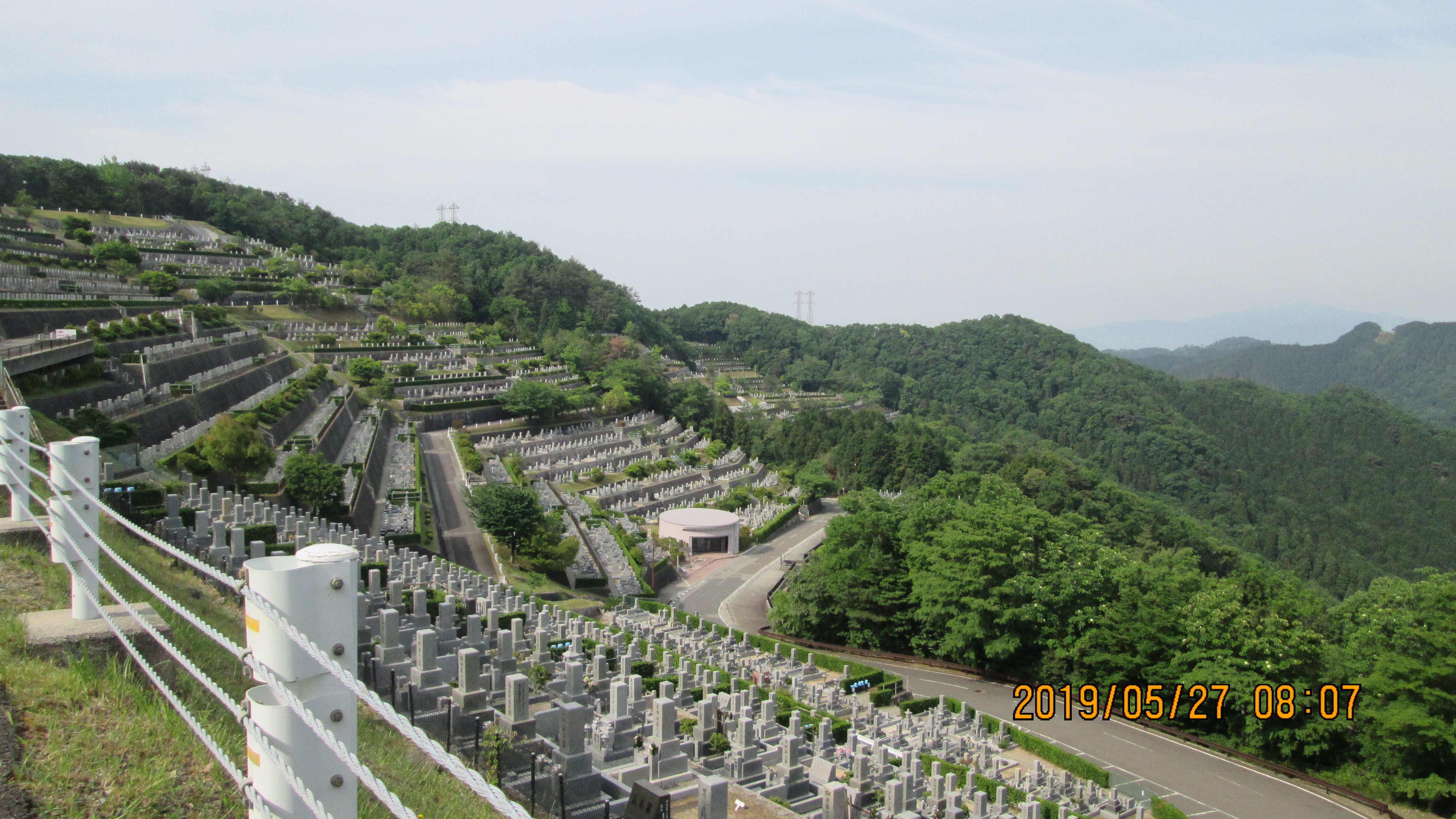 階段墓域・2番枝道～撮影