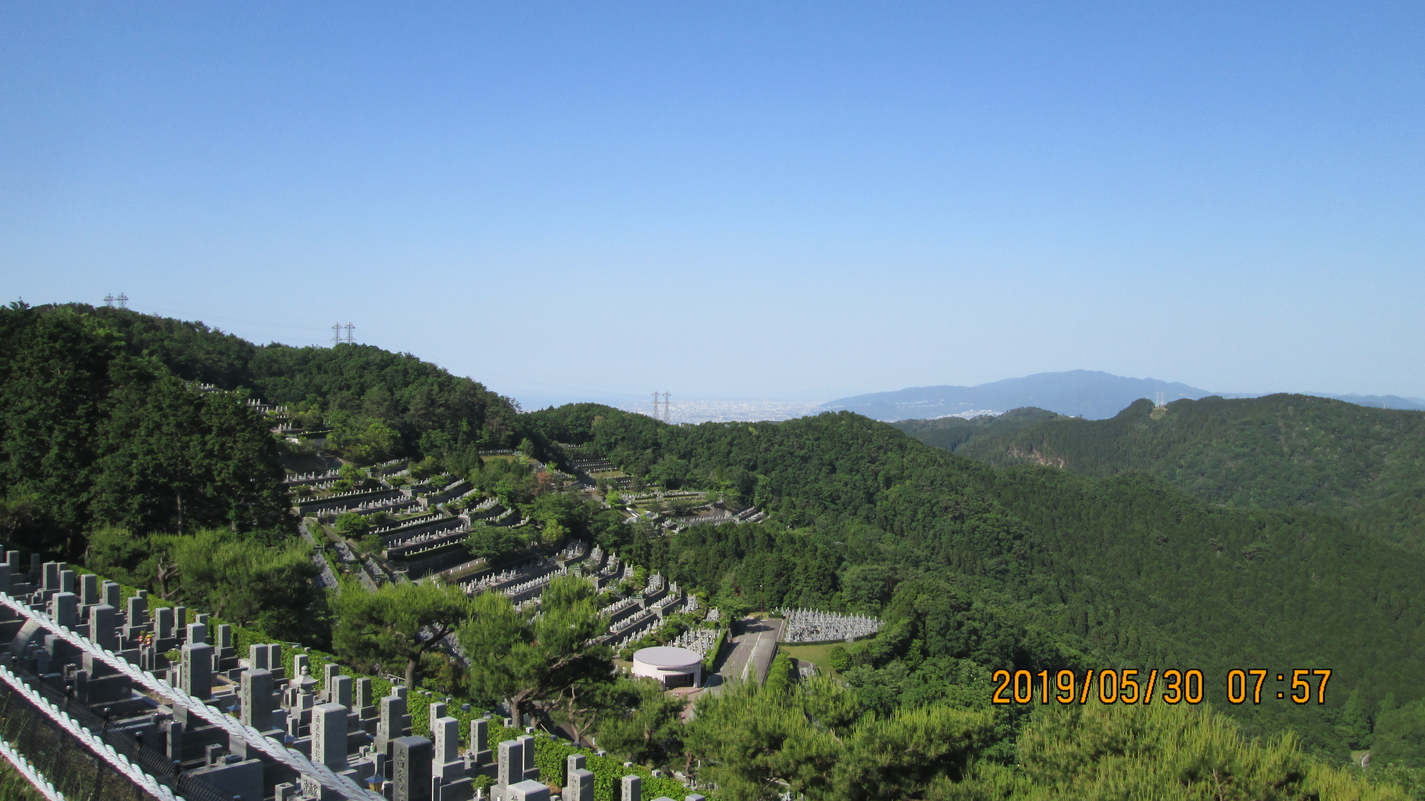 階段墓域・8区4/5番枝道～撮影